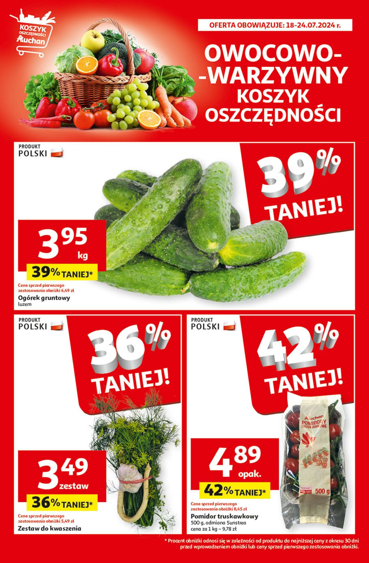 Gazetka Auchan 18.07.2024 - 24.07.2024