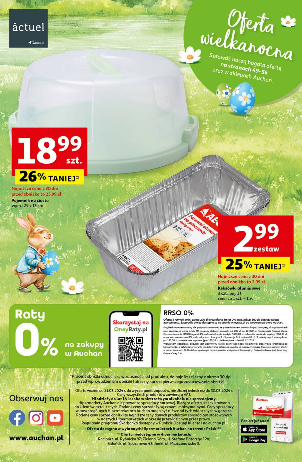 Gazetka Auchan 21.03.2024 - 30.03.2024