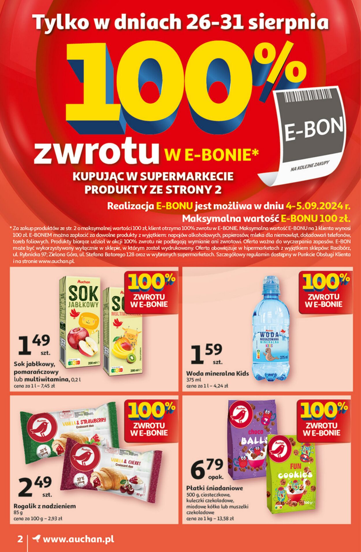 Gazetka Auchan 29.08.2024 - 04.09.2024