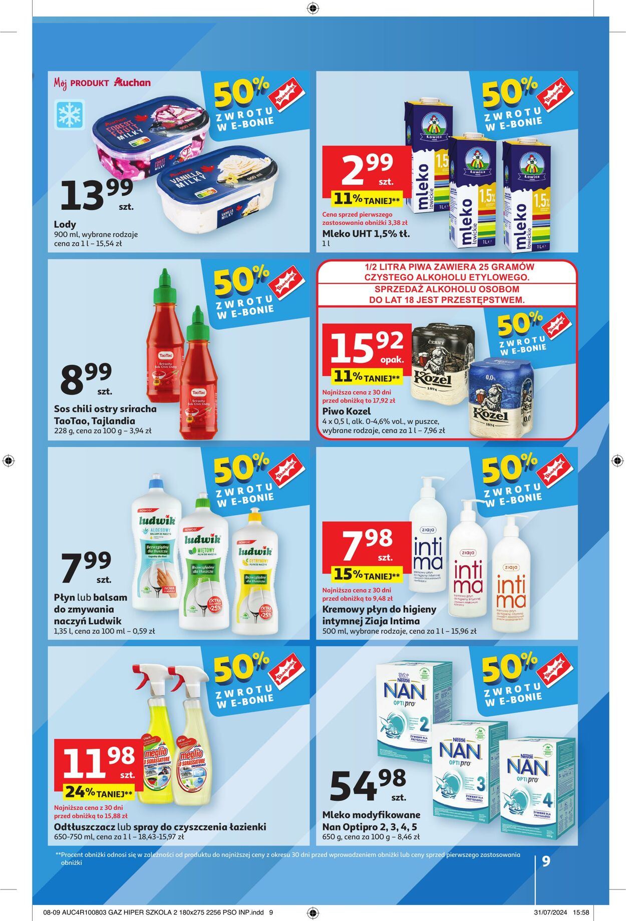 Gazetka Auchan 08.08.2024 - 14.08.2024