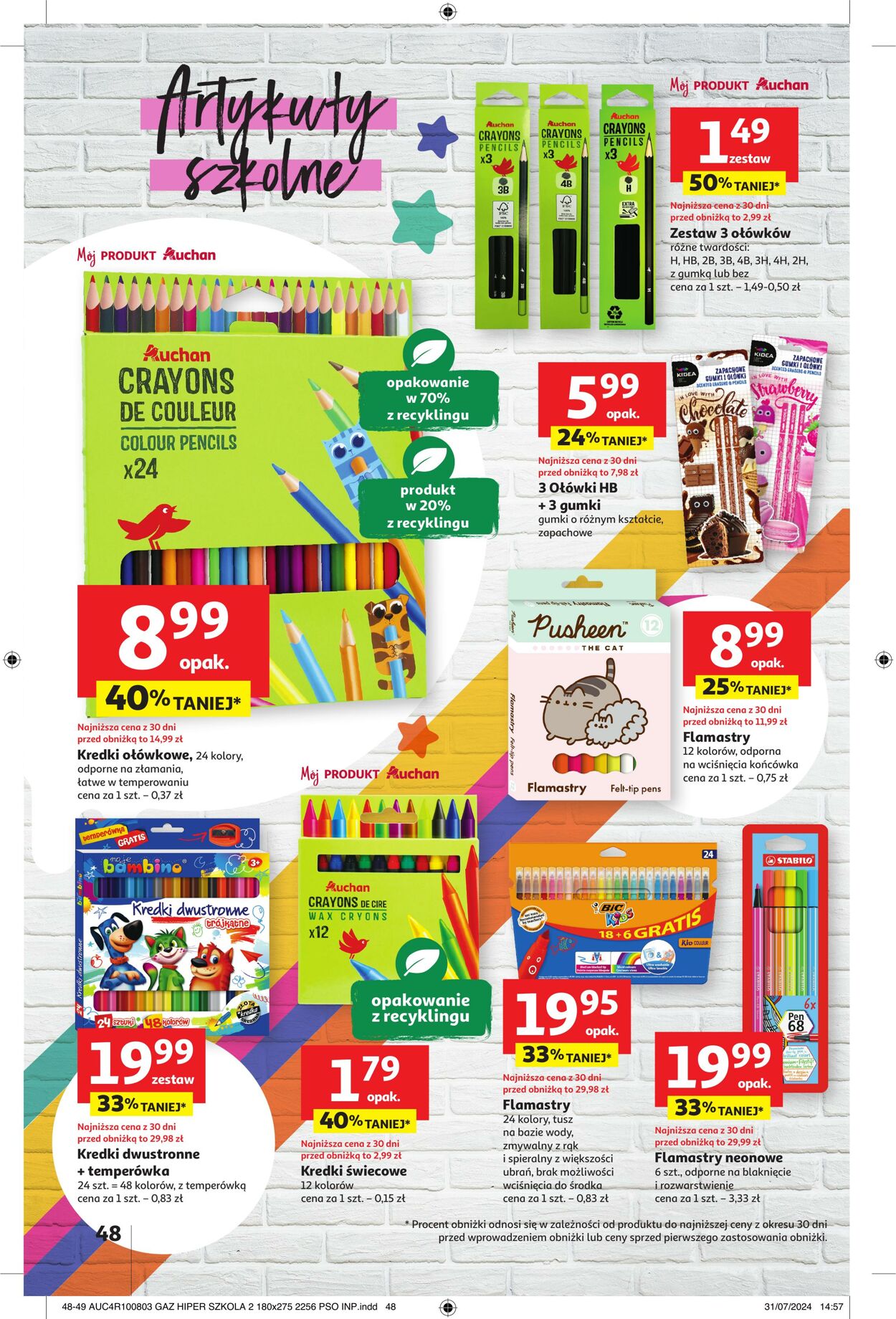 Gazetka Auchan 08.08.2024 - 14.08.2024