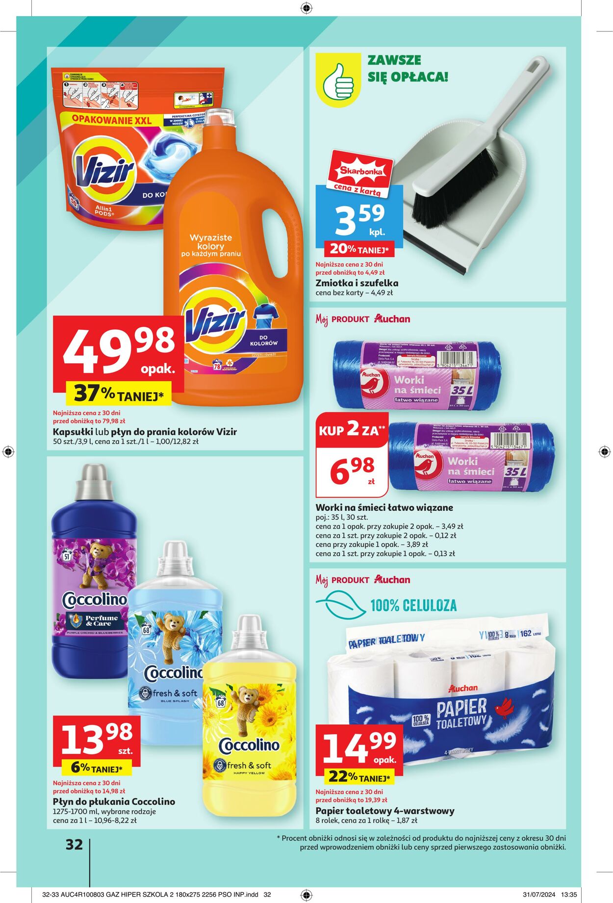 Gazetka Auchan 08.08.2024 - 14.08.2024