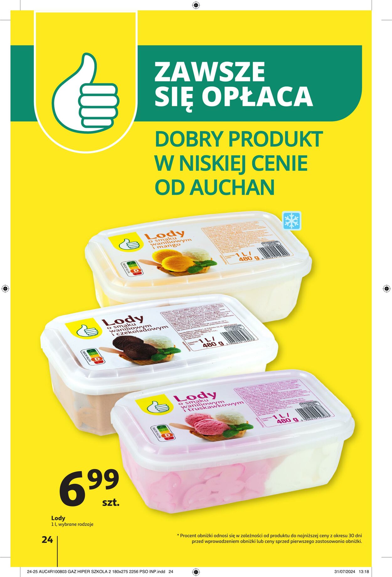 Gazetka Auchan 08.08.2024 - 14.08.2024