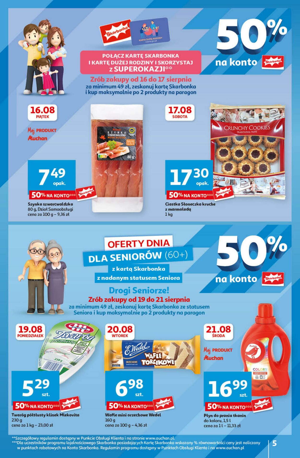 Gazetka Auchan 16.08.2024 - 21.08.2024