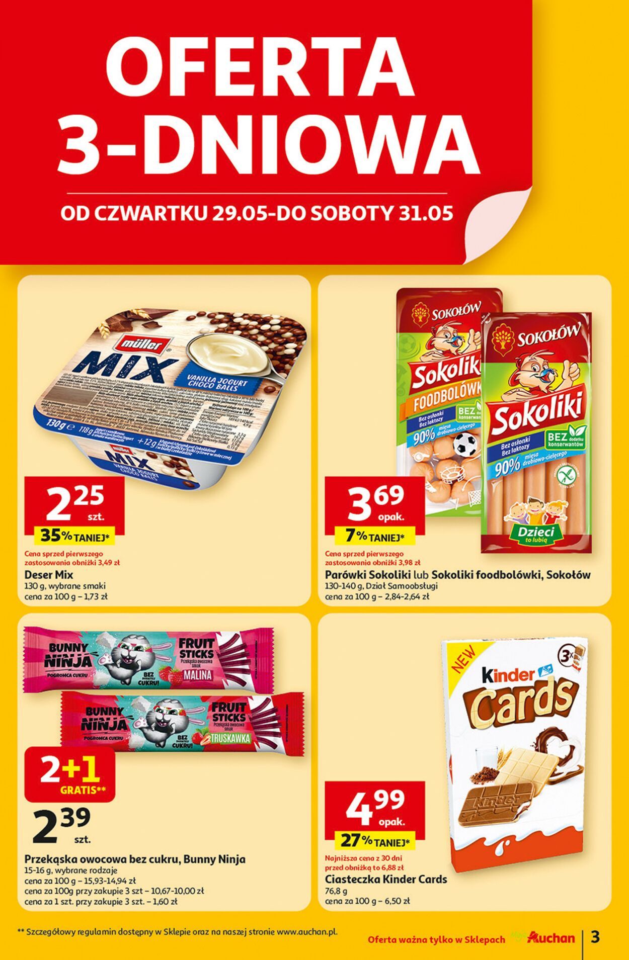 Gazetka Auchan 29.05.2025 - 04.06.2025