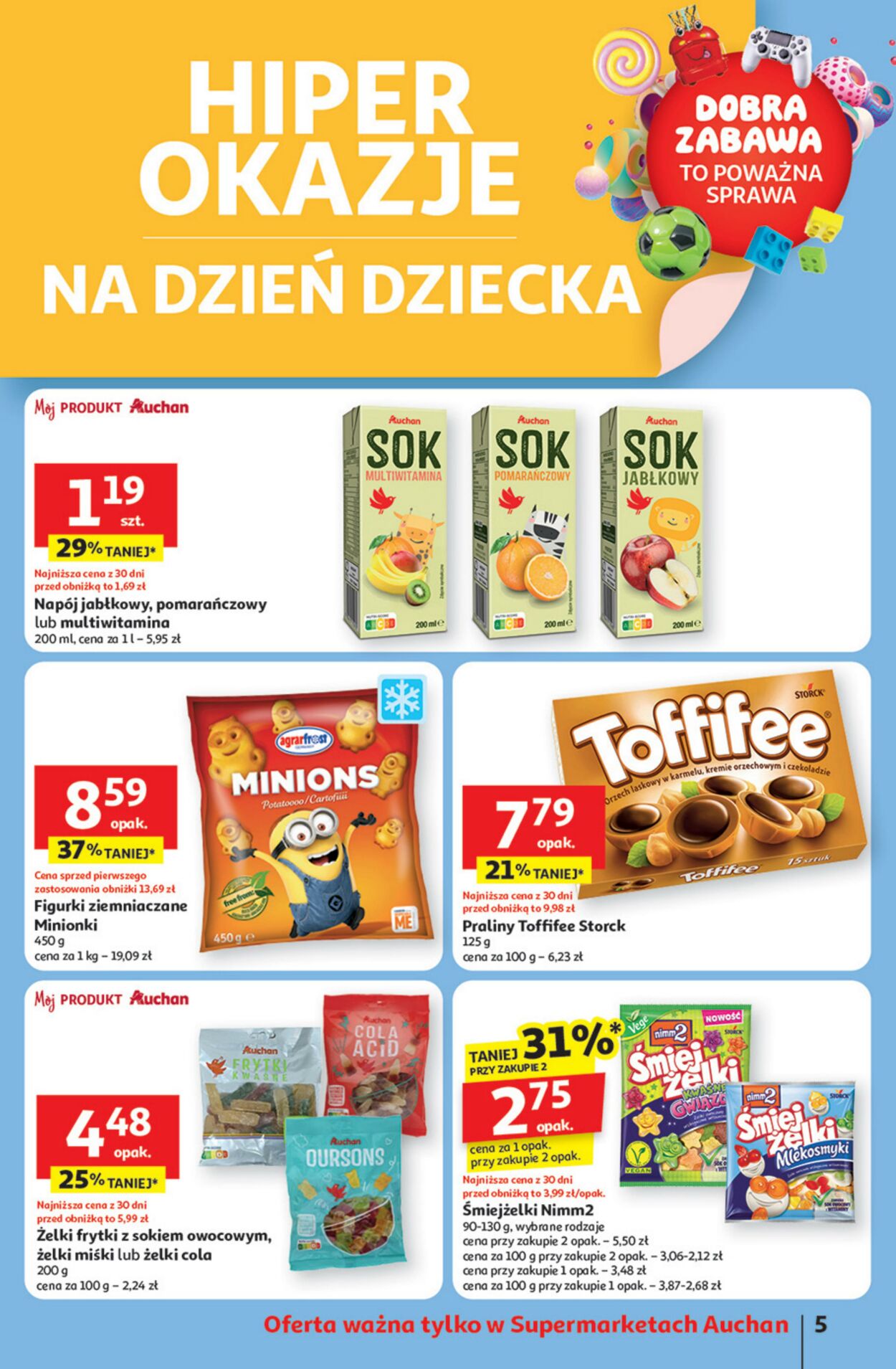 Gazetka Auchan 29.05.2025 - 04.06.2025