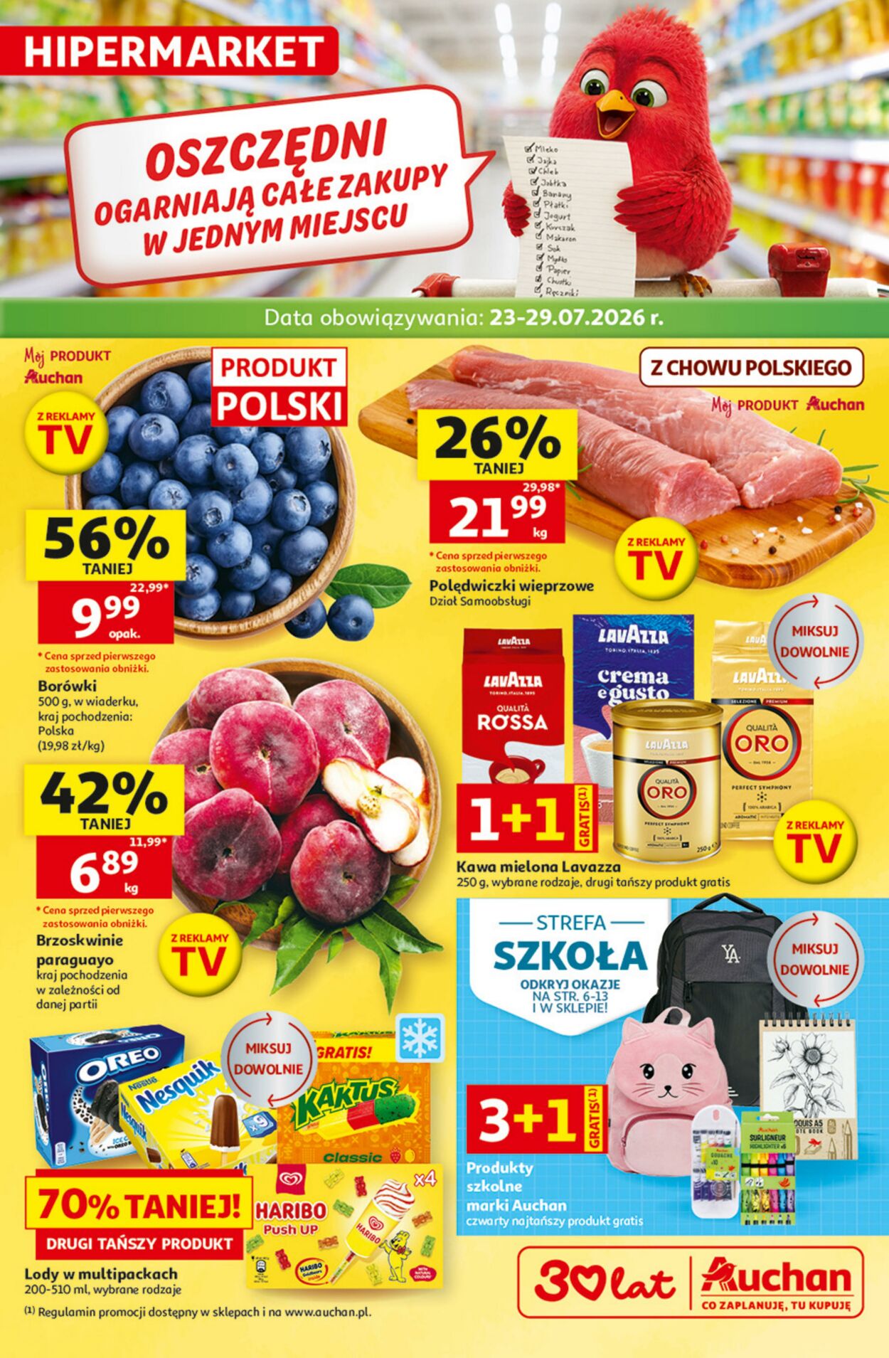 Gazetka Auchan 23.07.2026 - 29.07.2026