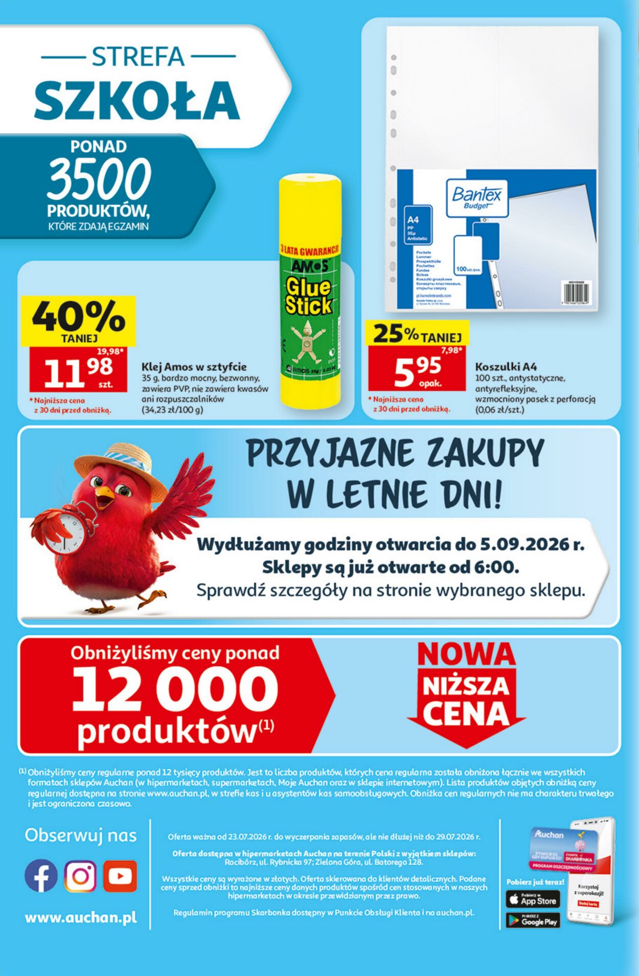 Gazetka Auchan 23.07.2026 - 29.07.2026