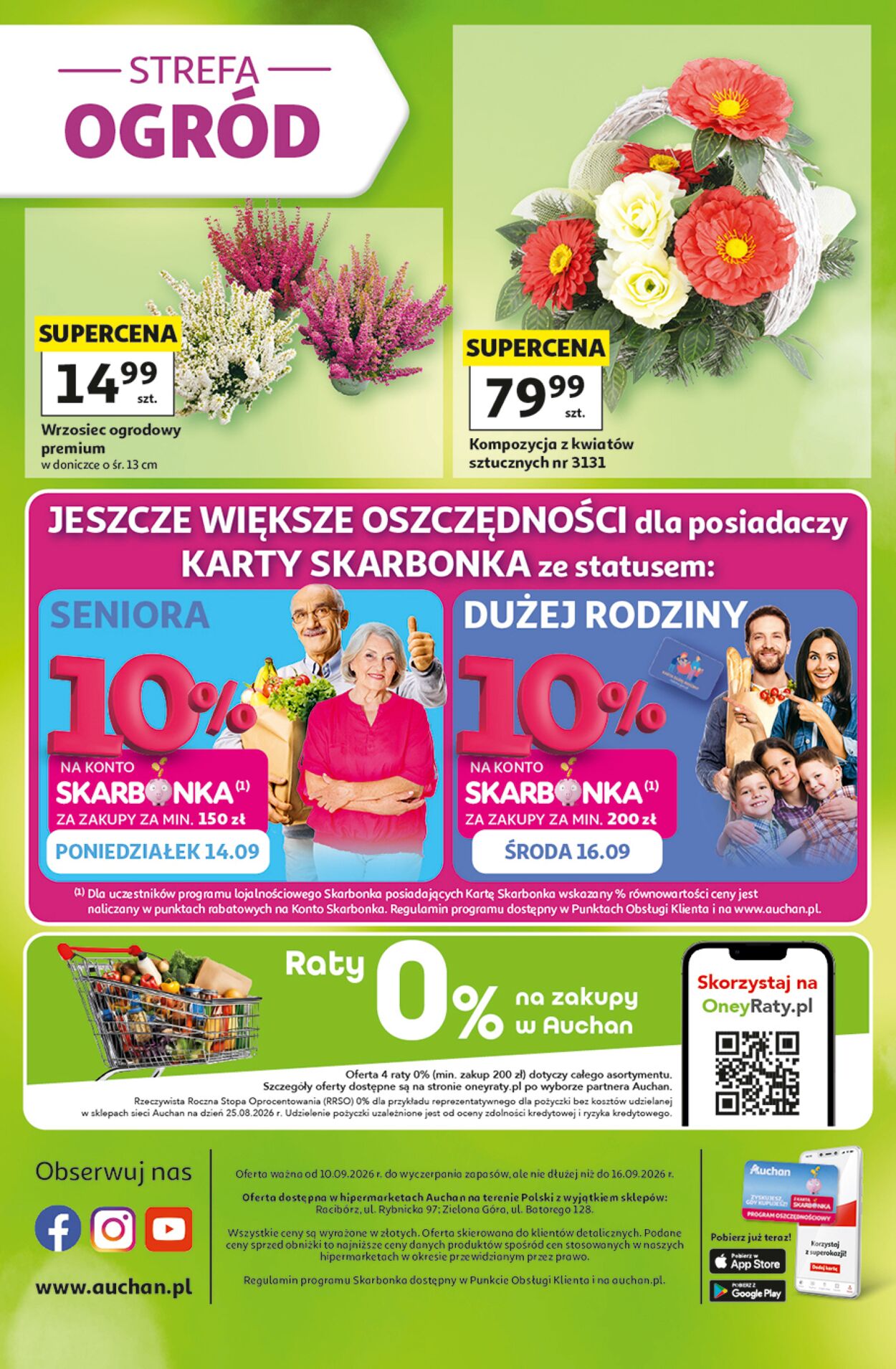 Gazetka Auchan 10.09.2026 - 16.09.2026