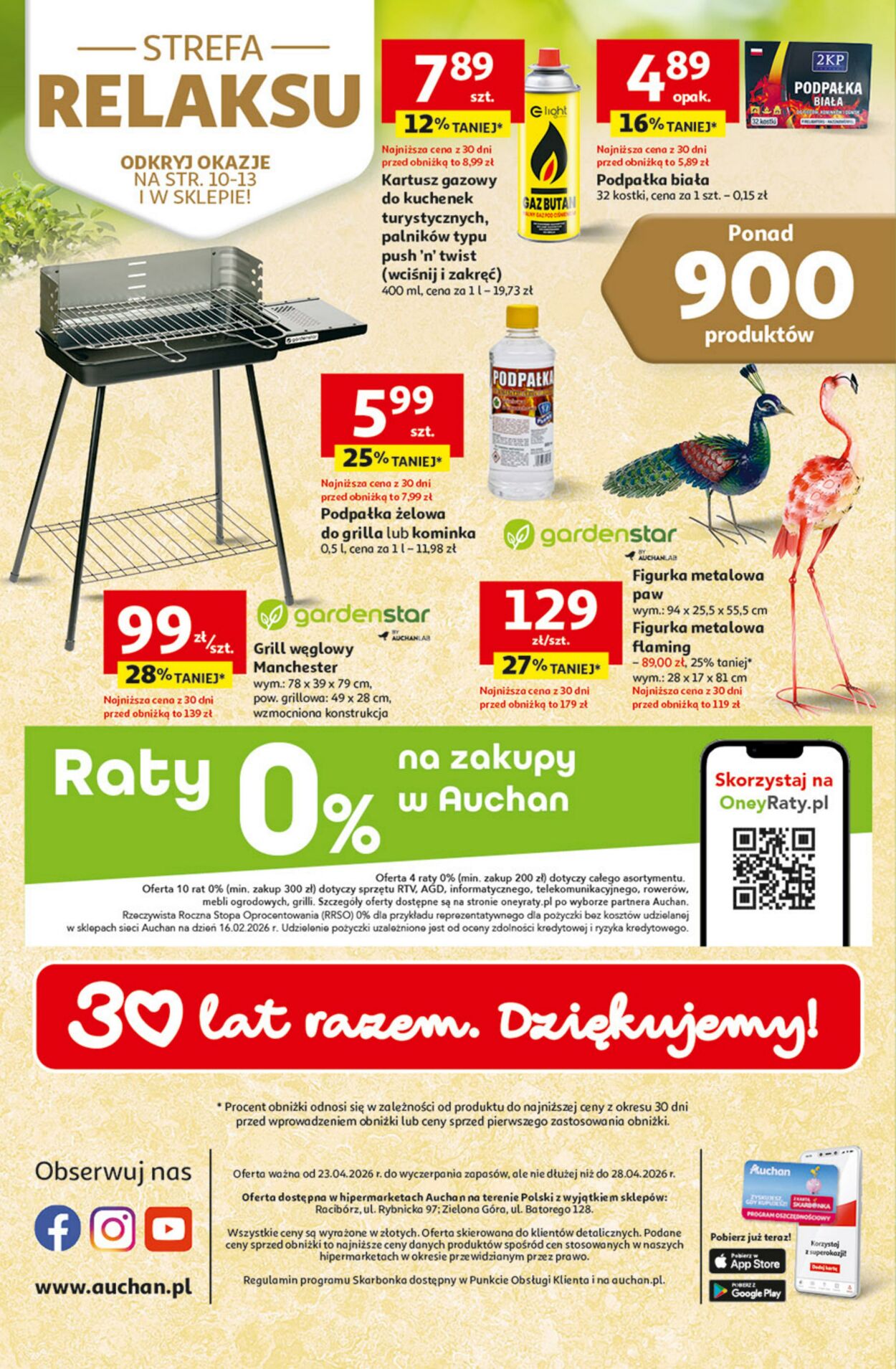Gazetka Auchan 23.04.2026 - 28.04.2026