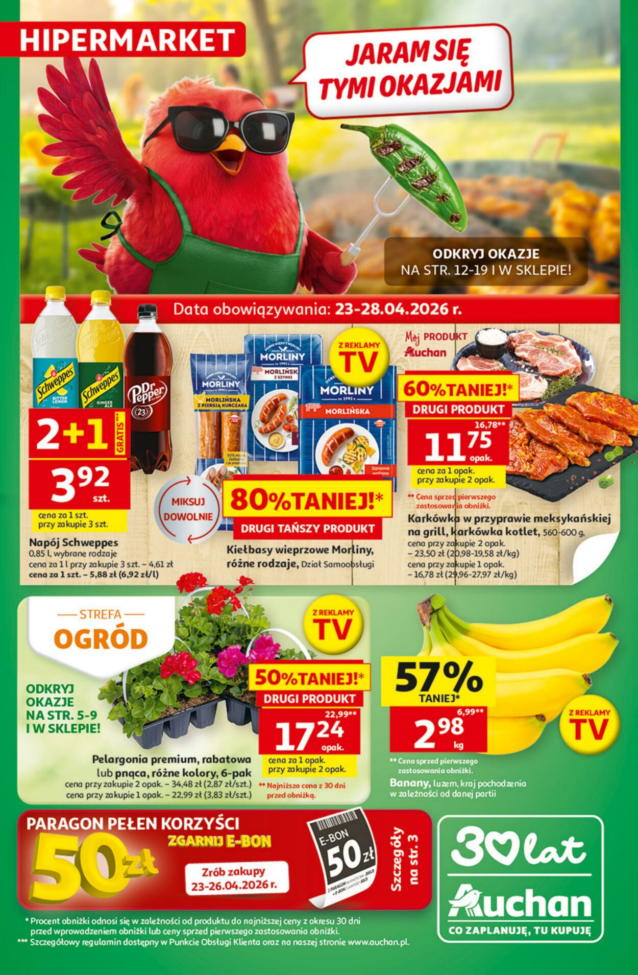 Gazetka Auchan 23.04.2026 - 28.04.2026