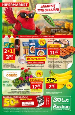 Gazetka Auchan 23.04.2026 - 28.04.2026