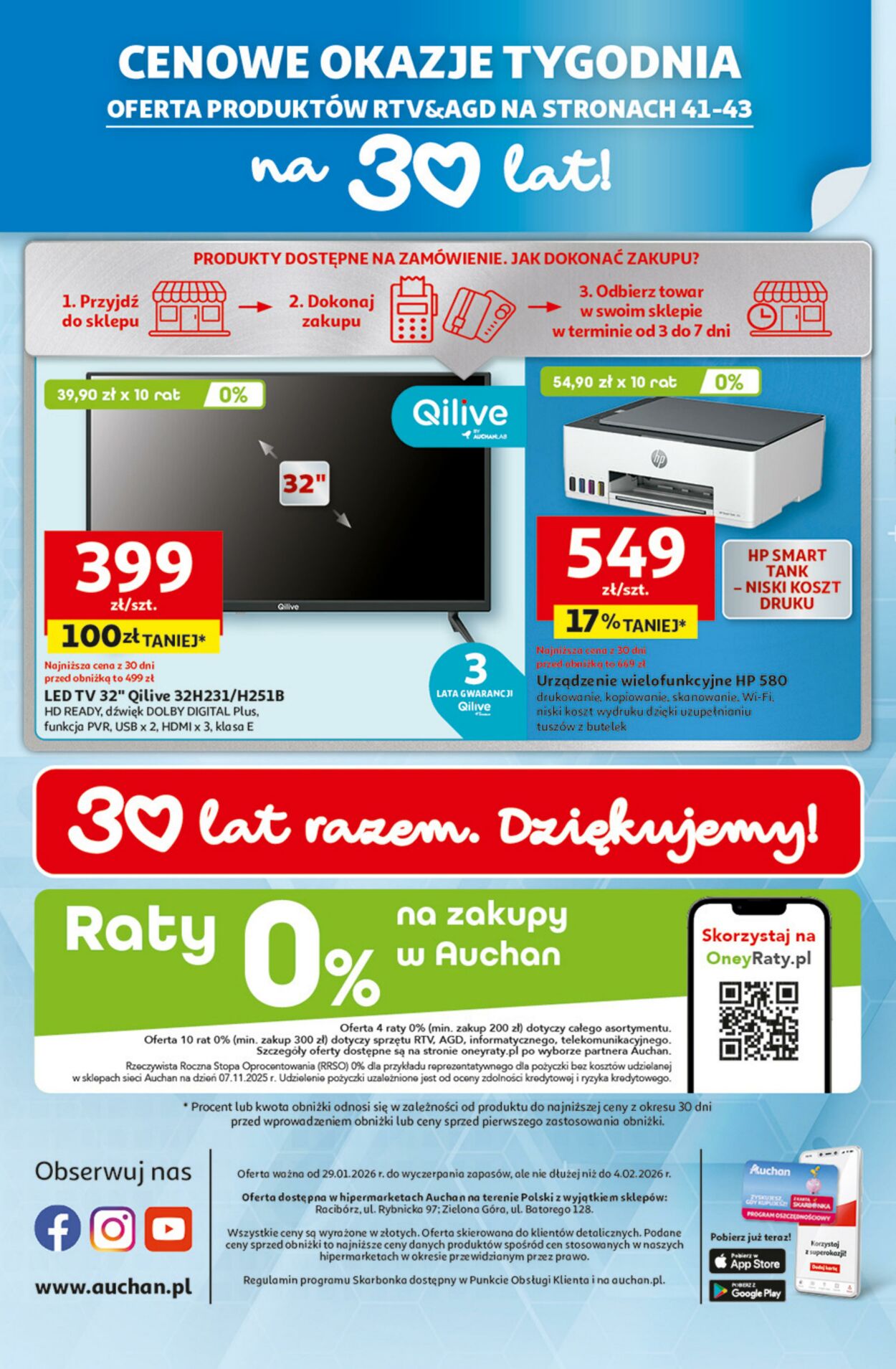 Gazetka Auchan 29.01.2026 - 04.02.2026