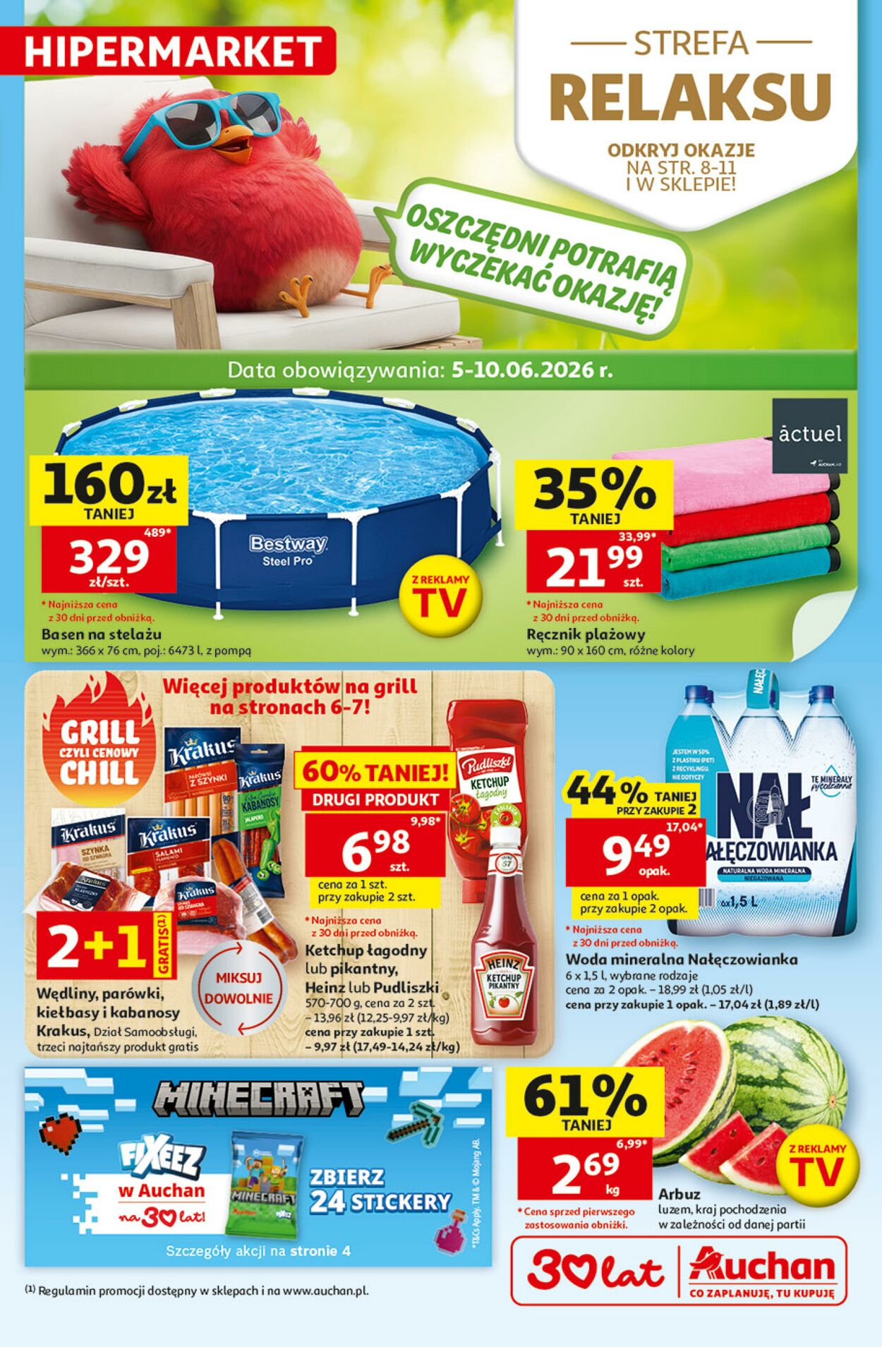 Gazetka Auchan 05.06.2026 - 10.06.2026