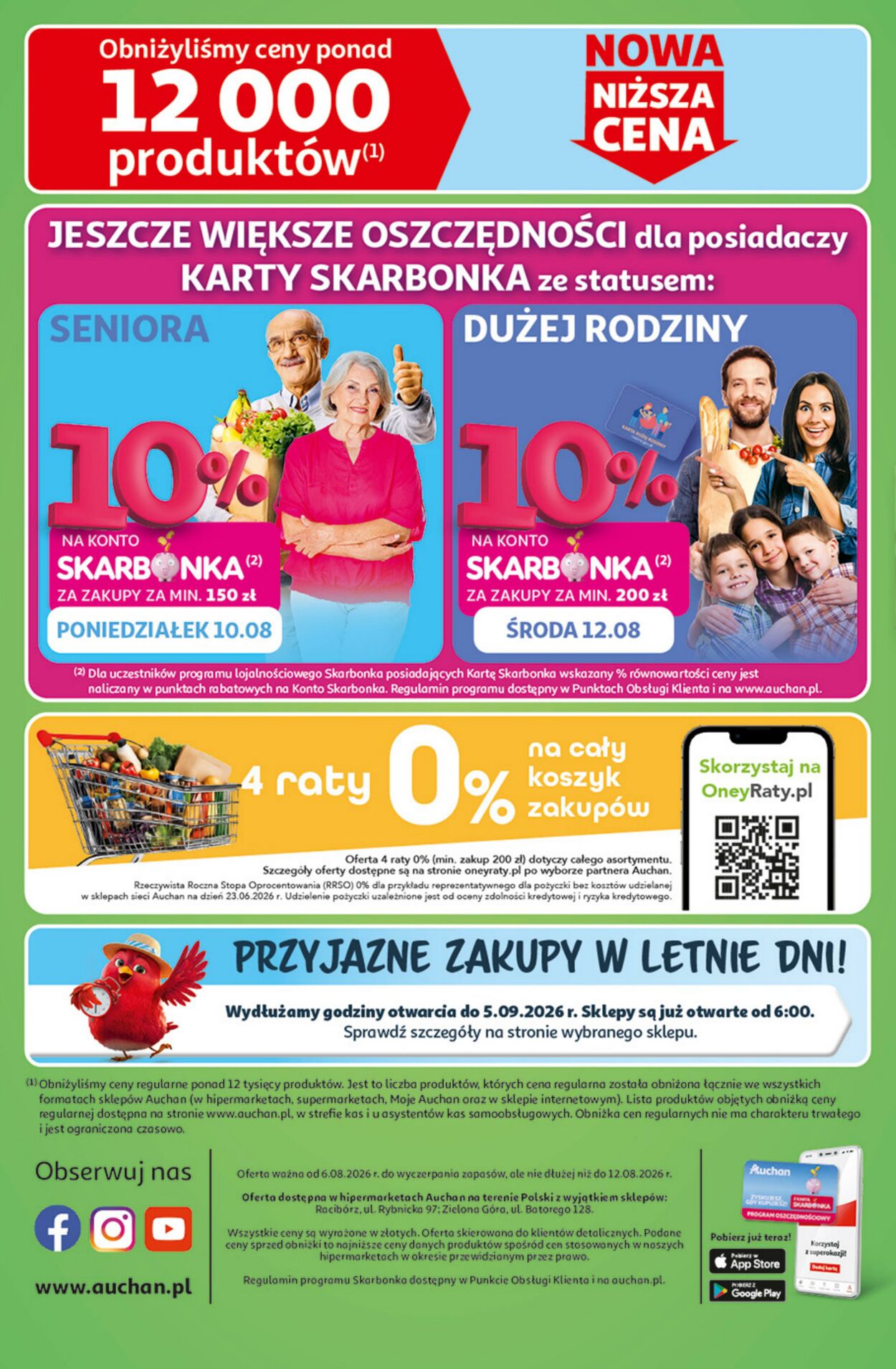 Gazetka Auchan 06.08.2026 - 12.08.2026