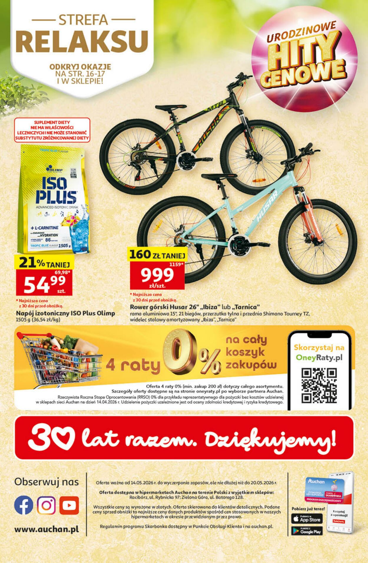 Gazetka Auchan 14.05.2026 - 20.05.2026