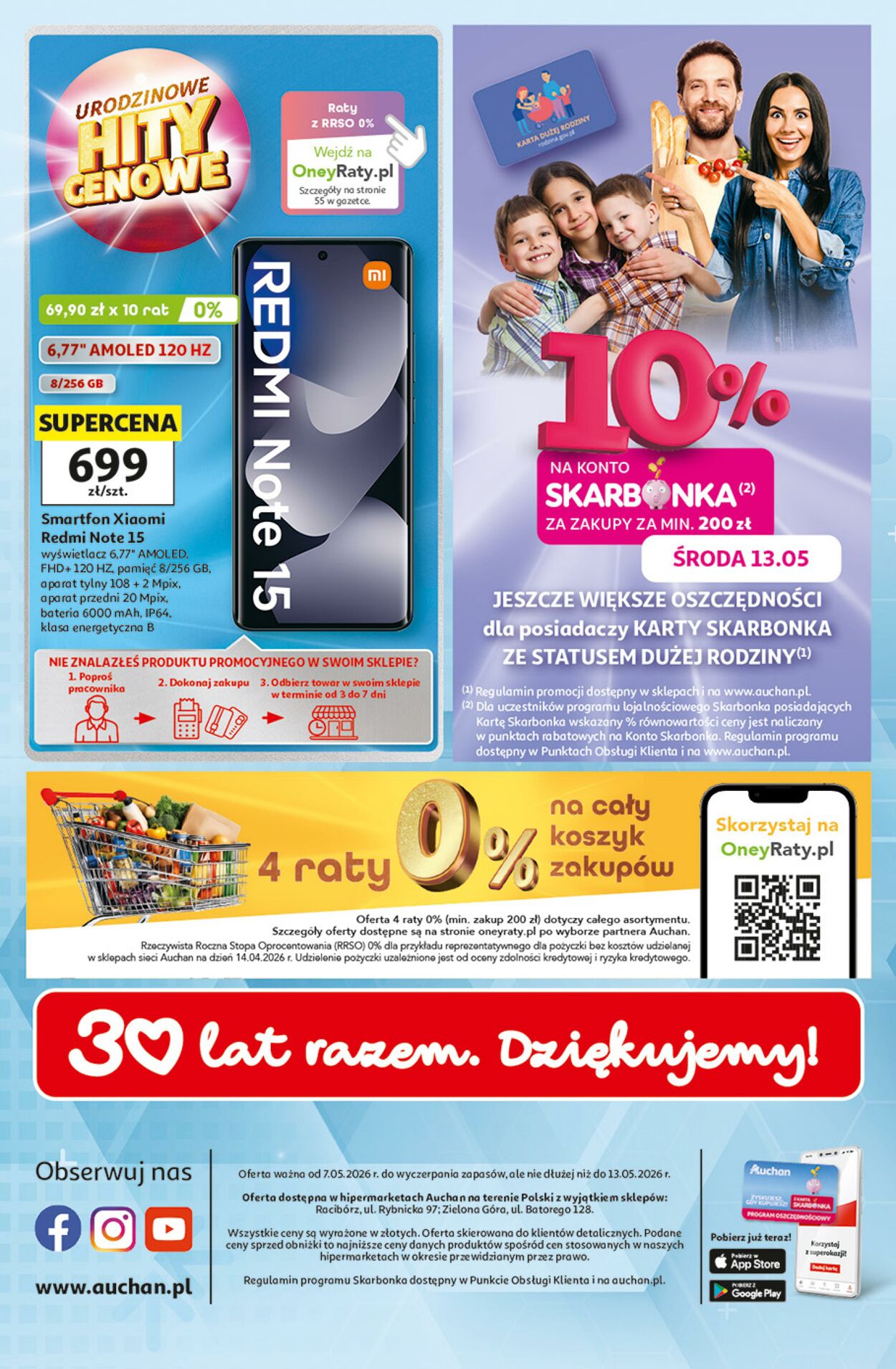Gazetka Auchan 07.05.2026 - 13.05.2026