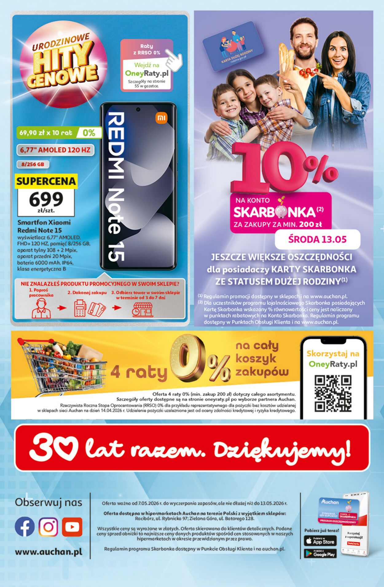 Gazetka Auchan 07.05.2026 - 13.05.2026
