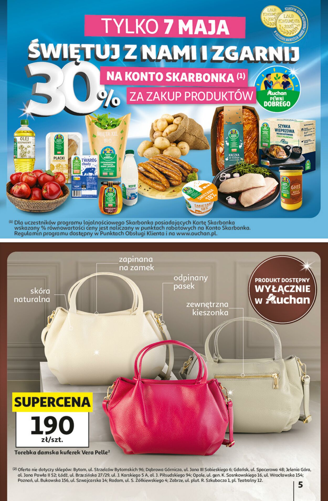 Gazetka Auchan 07.05.2026 - 13.05.2026
