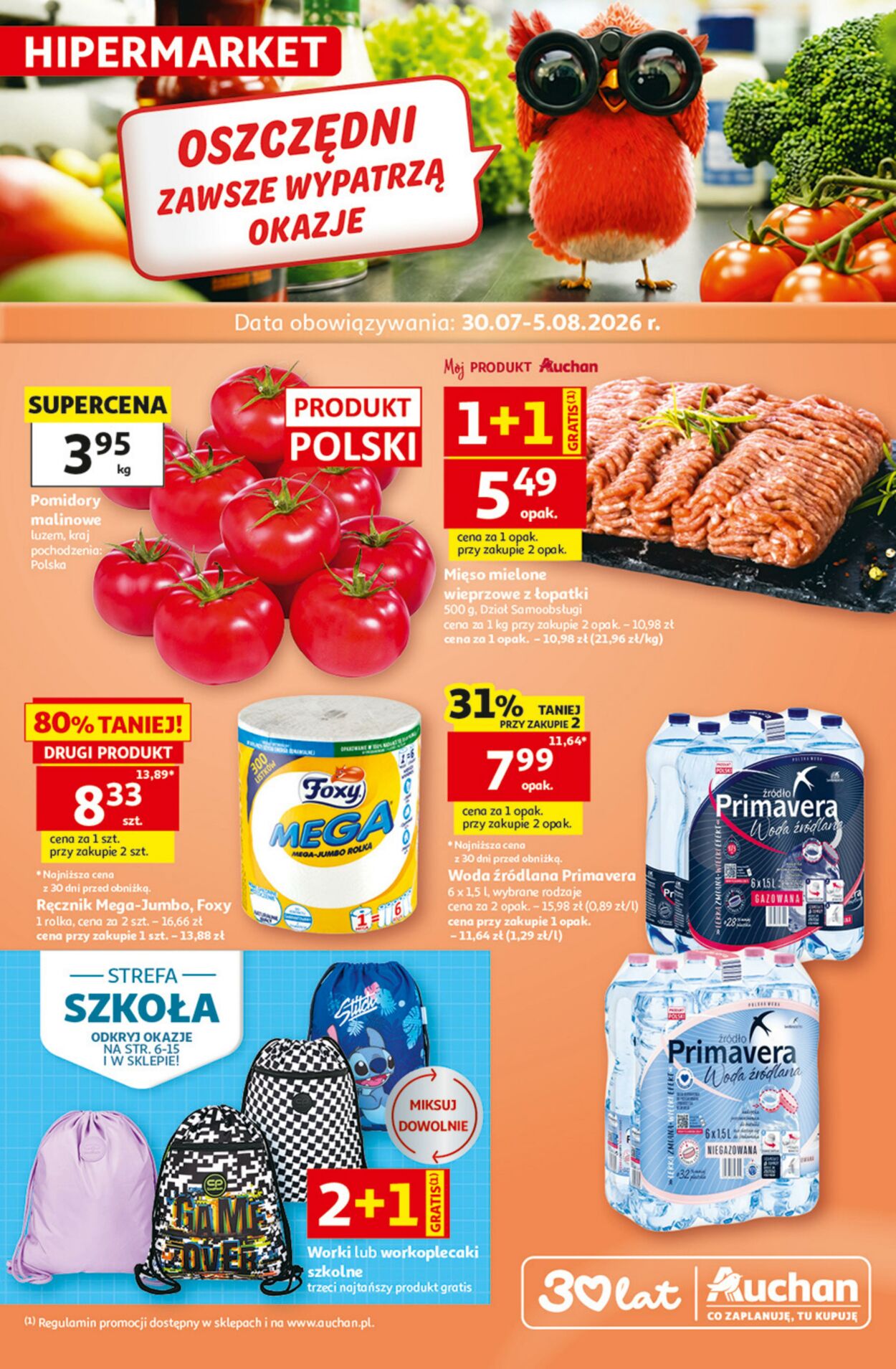 Gazetka Auchan 30.07.2026 - 05.08.2026