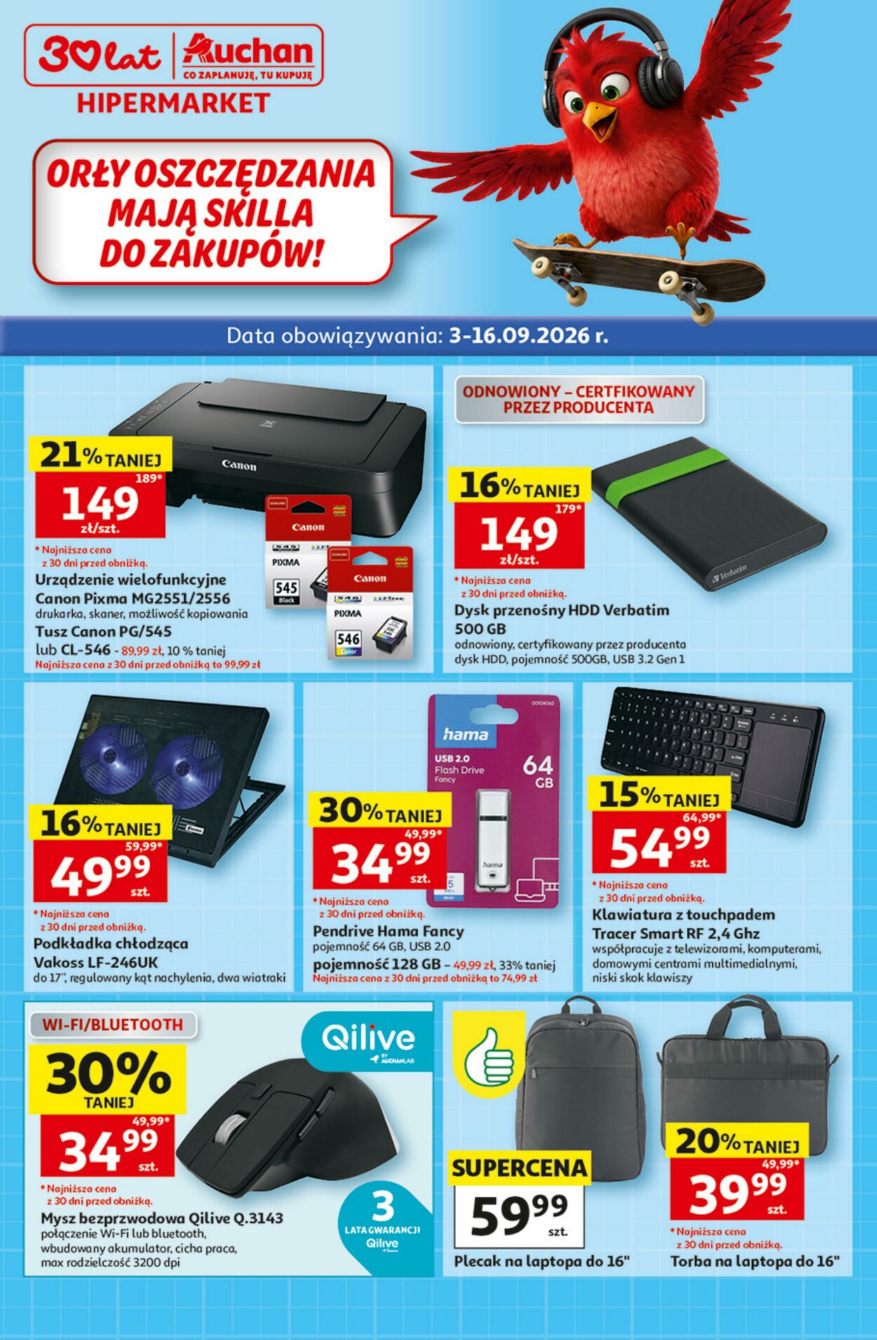 Gazetka Auchan 03.09.2026 - 09.09.2026
