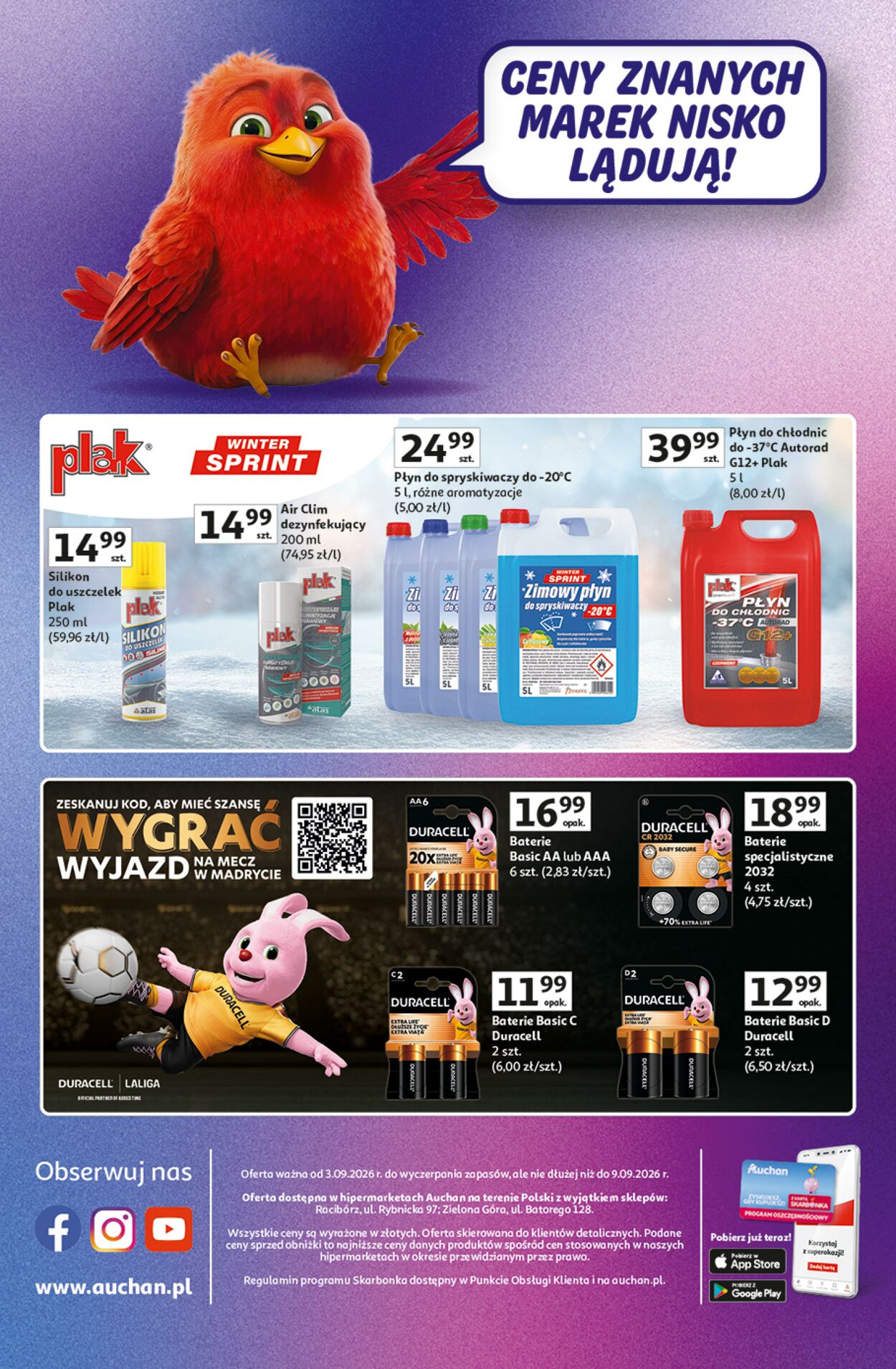 Gazetka Auchan 03.09.2026 - 09.09.2026