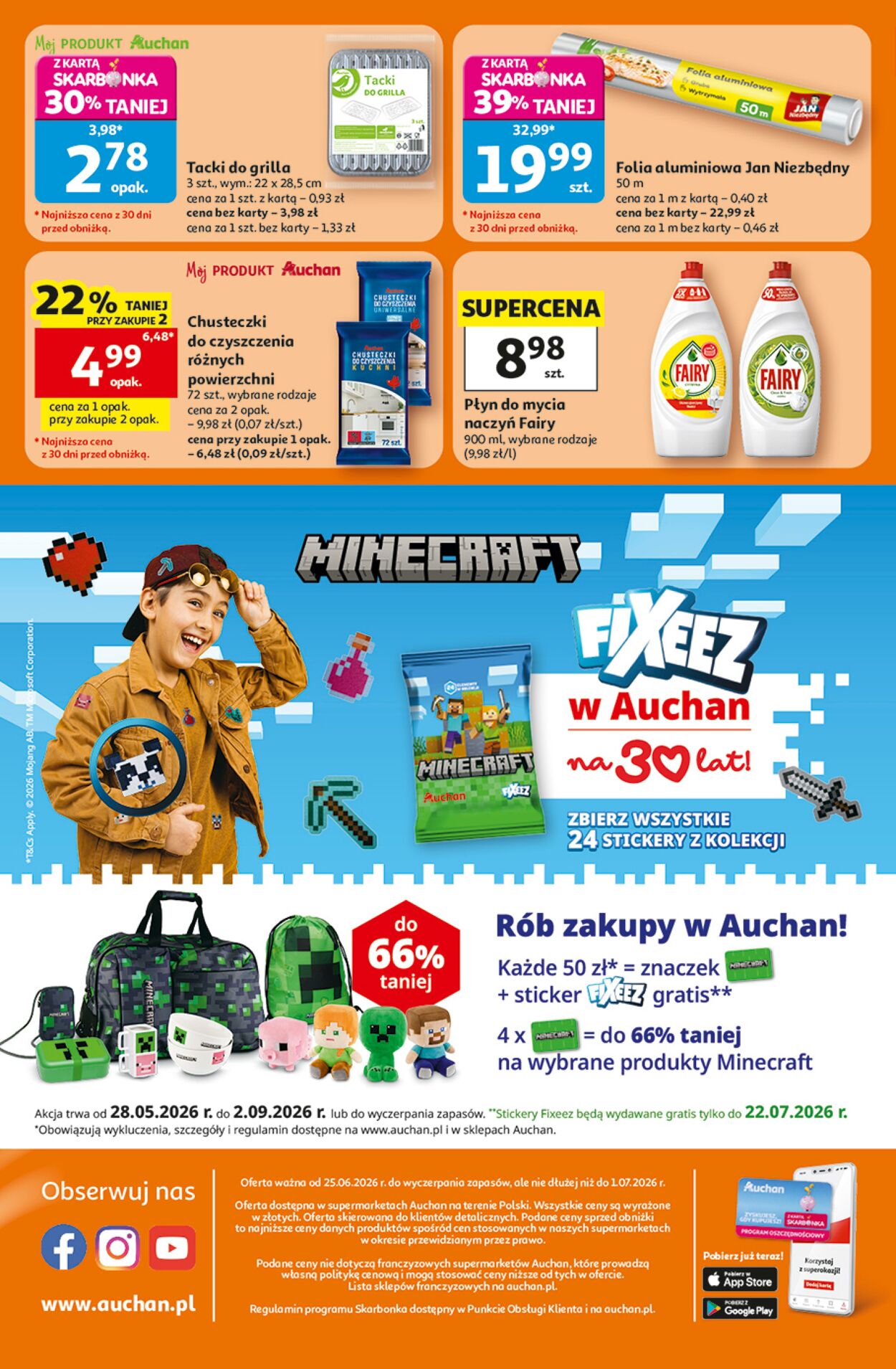 Gazetka Auchan 25.06.2026 - 01.07.2026