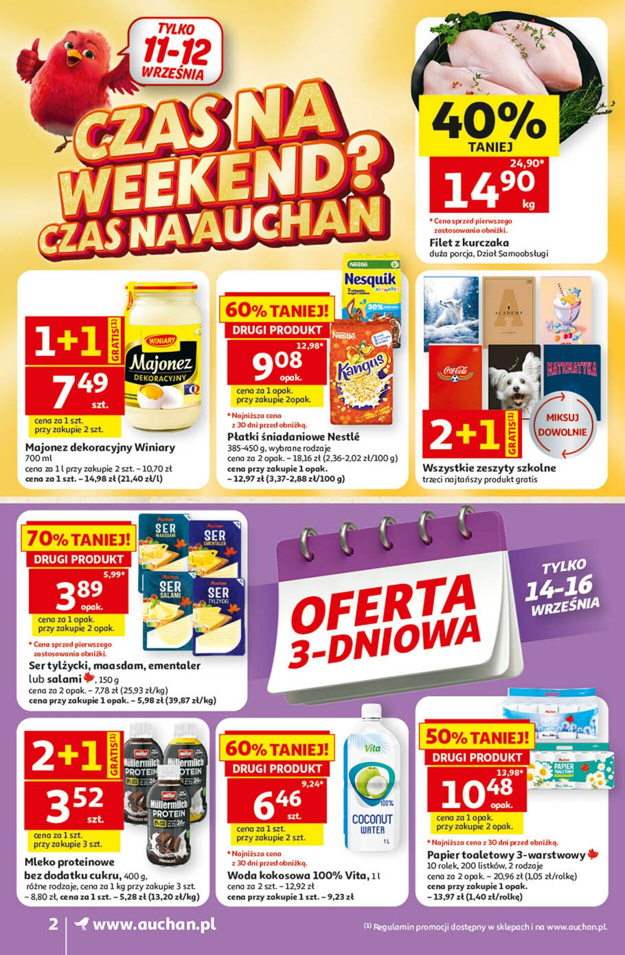 Gazetka Auchan 10.09.2026 - 16.09.2026