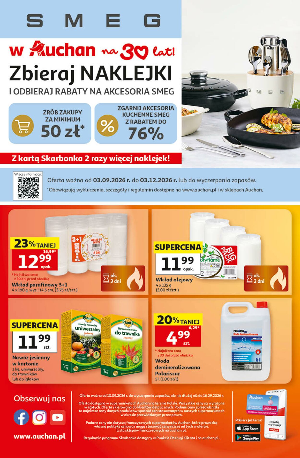 Gazetka Auchan 10.09.2026 - 16.09.2026
