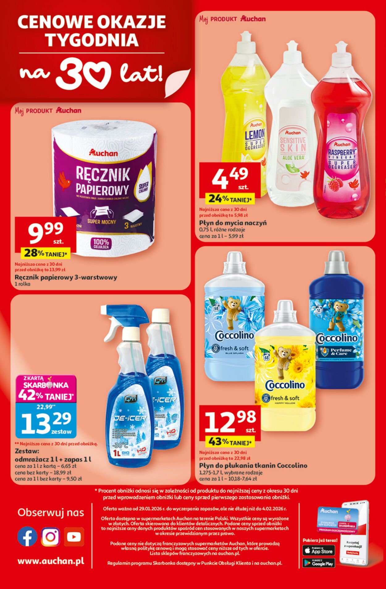 Gazetka Auchan 29.01.2026 - 04.02.2026