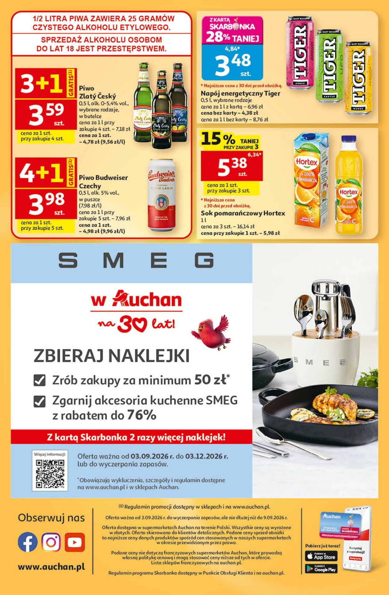 Gazetka Auchan 03.09.2026 - 09.09.2026