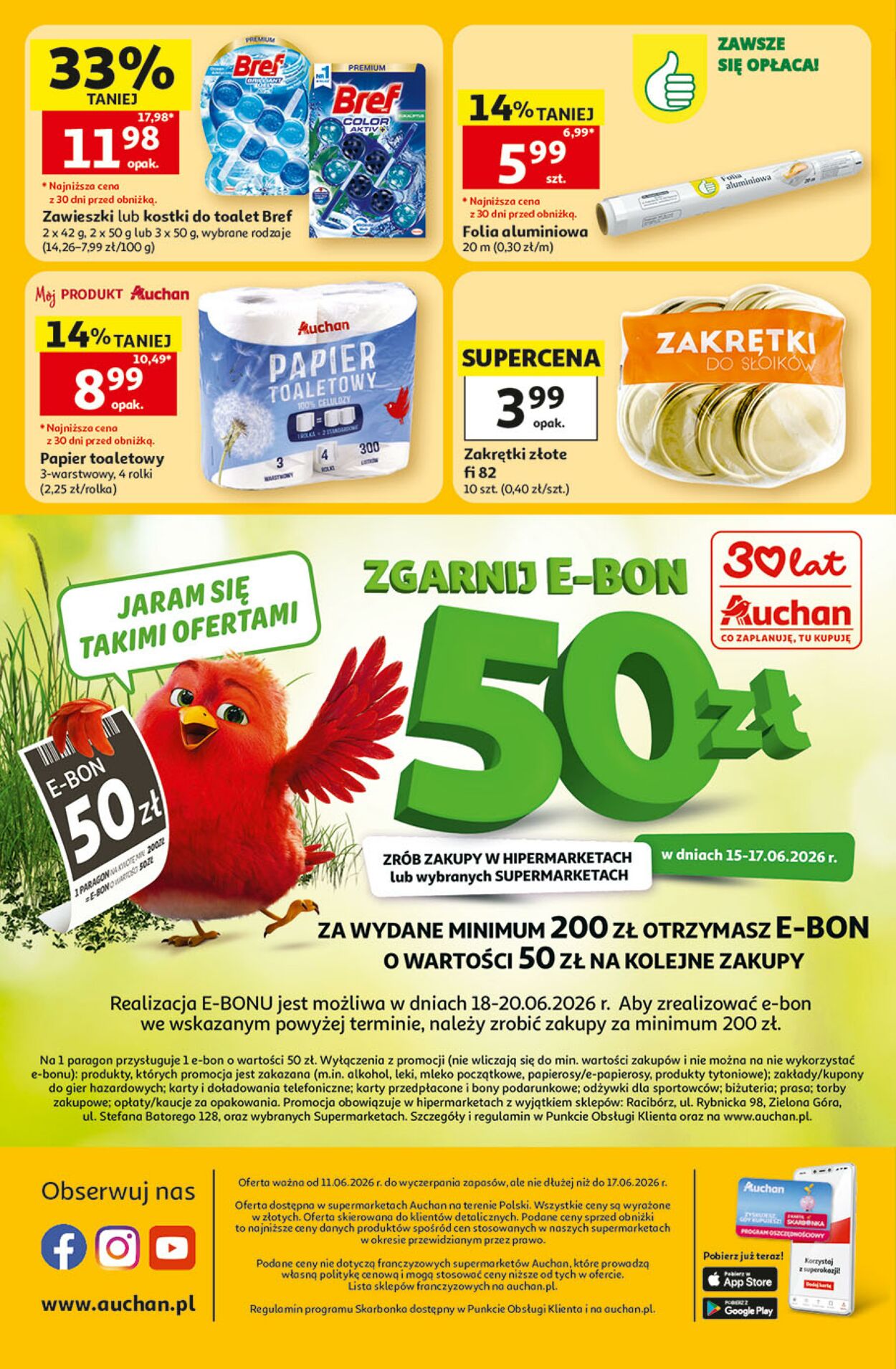 Gazetka Auchan 11.06.2026 - 17.06.2026