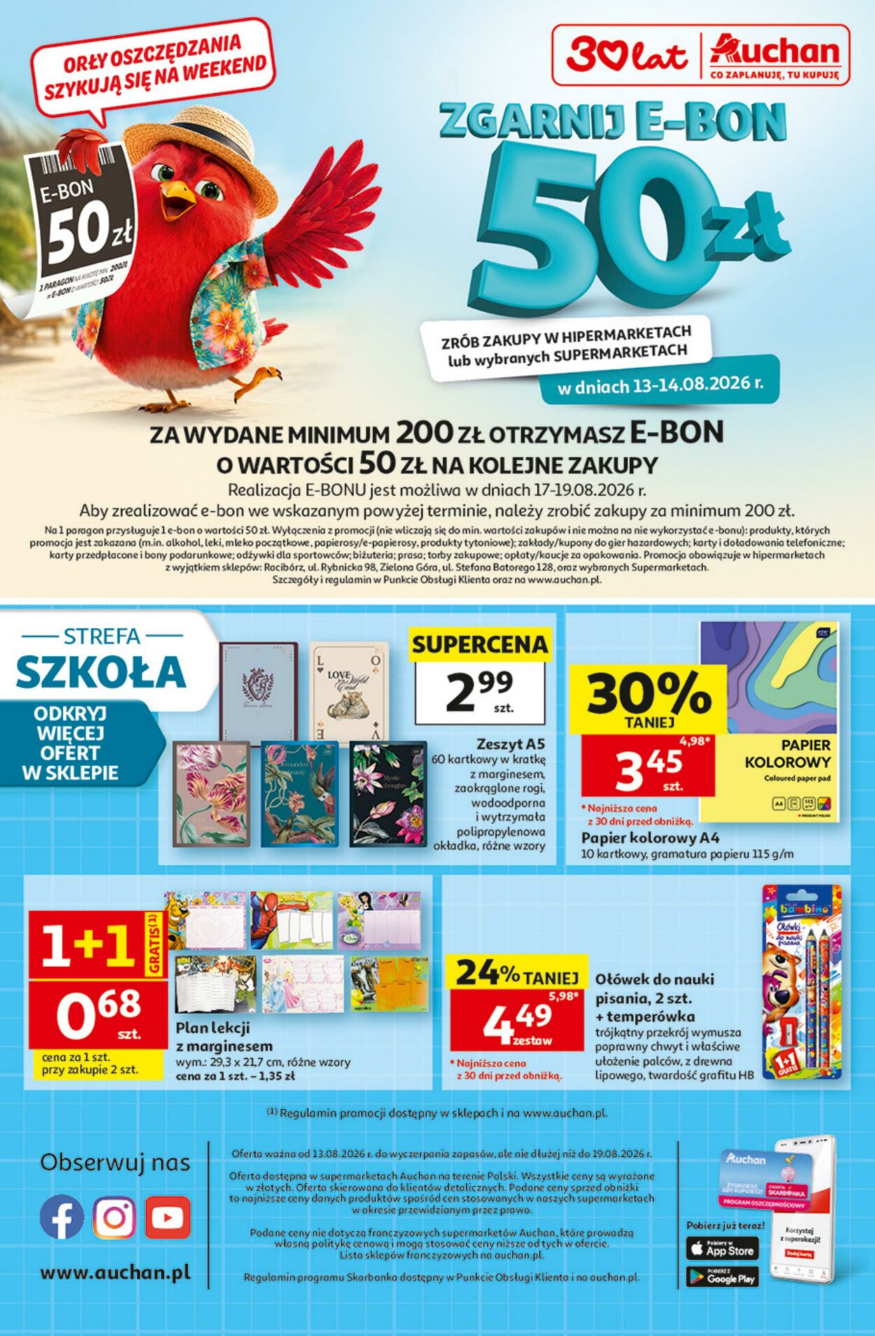 Gazetka Auchan 13.08.2026 - 19.08.2026