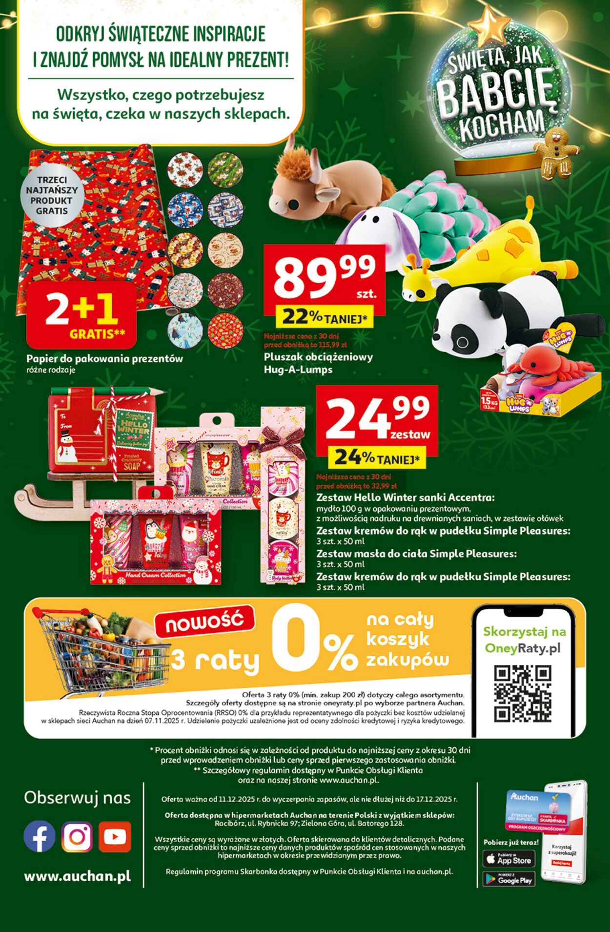 Gazetka Auchan 11.12.2025 - 17.12.2025