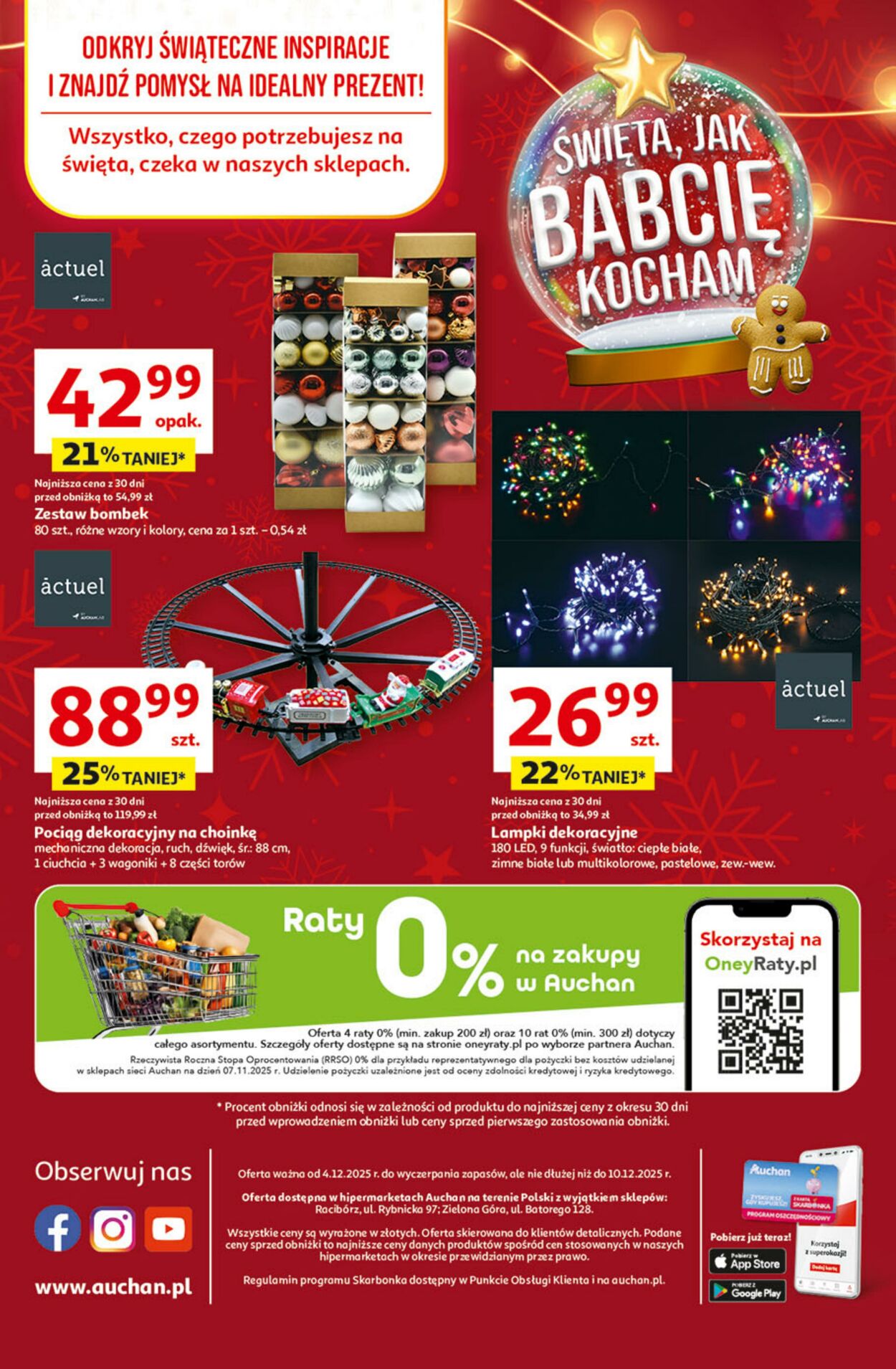 Gazetka Auchan 04.12.2025 - 10.12.2025