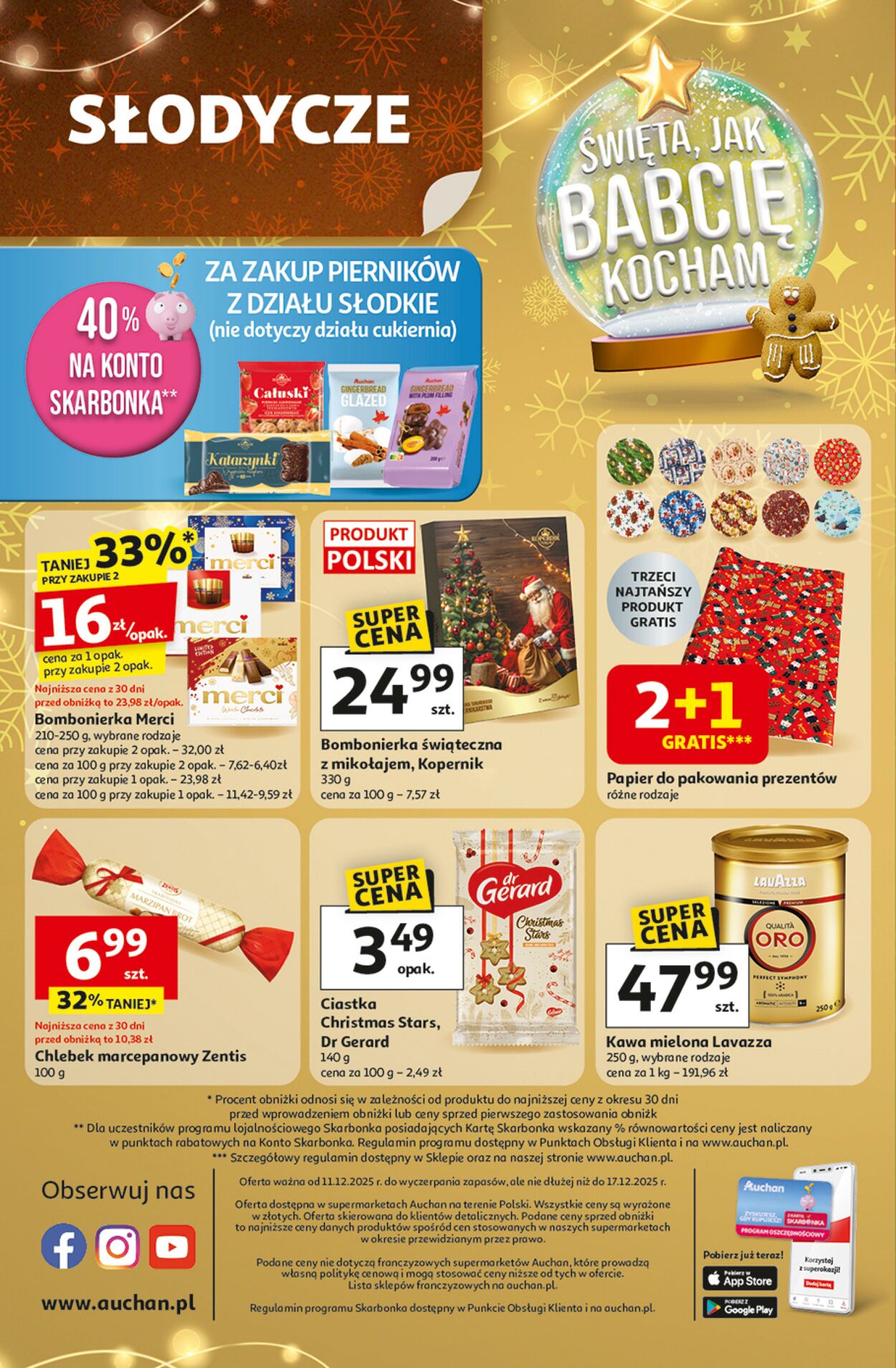 Gazetka Auchan 11.12.2025 - 17.12.2025