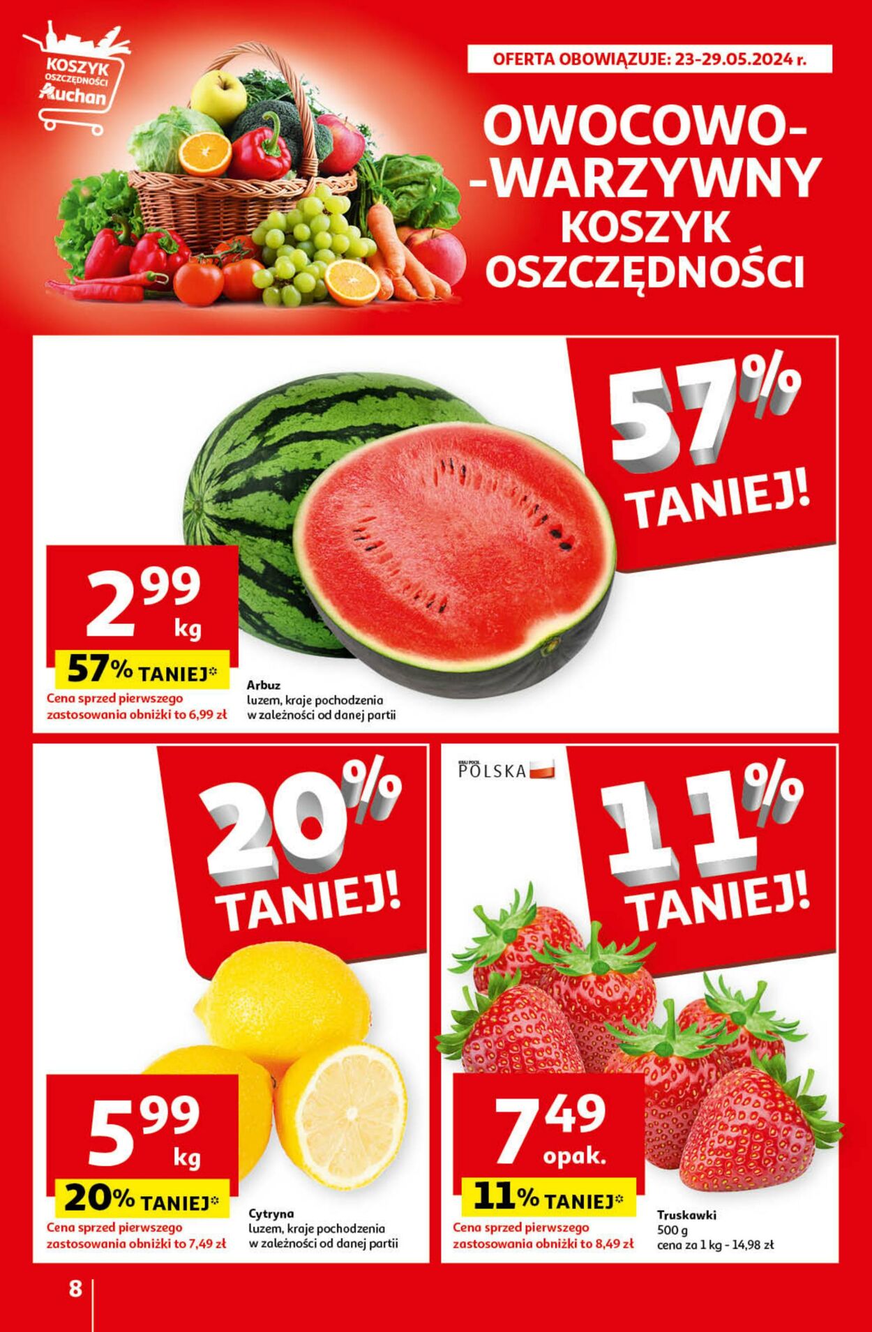 Gazetka Auchan 23.05.2024 - 29.05.2024