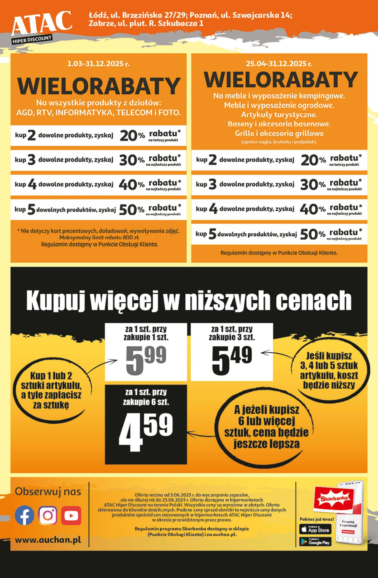 Gazetka Auchan 05.06.2025 - 25.06.2025