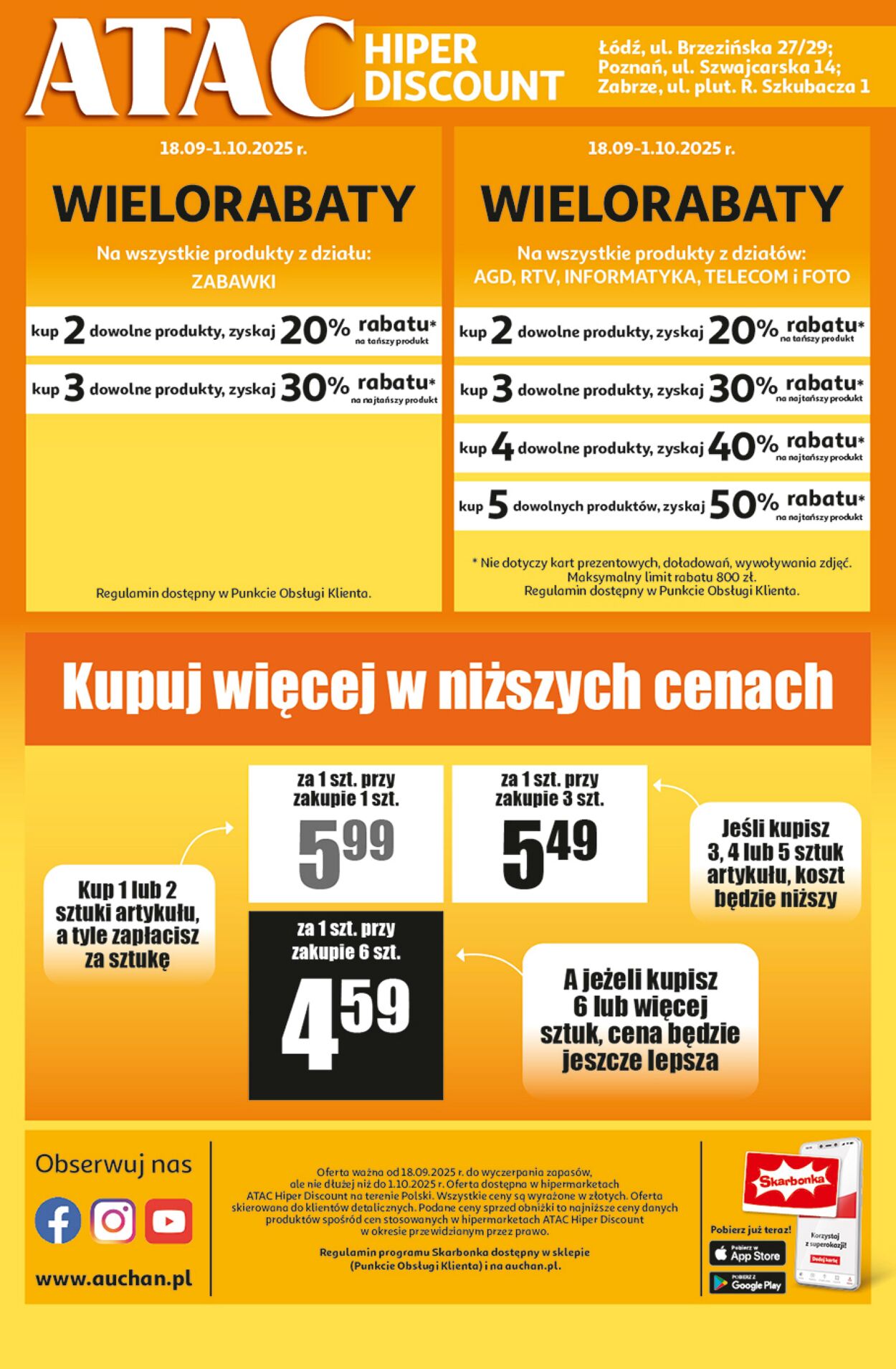 Gazetka Auchan 18.09.2025 - 24.09.2025