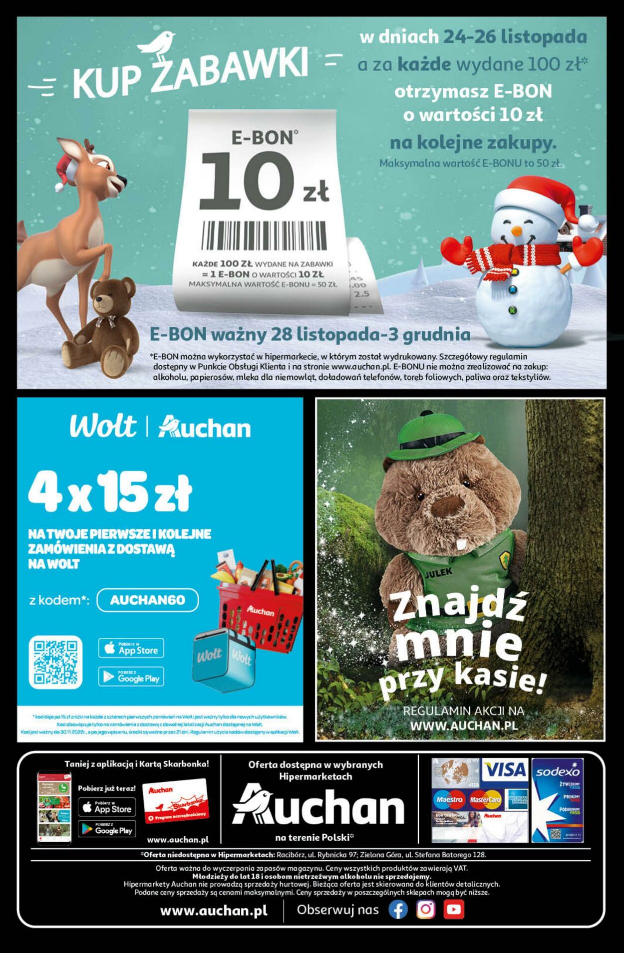 Gazetka Auchan 21.11.2022 - 26.11.2022