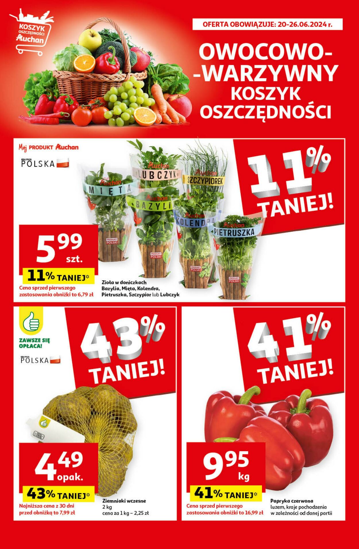 Gazetka Auchan 20.06.2024 - 26.06.2024