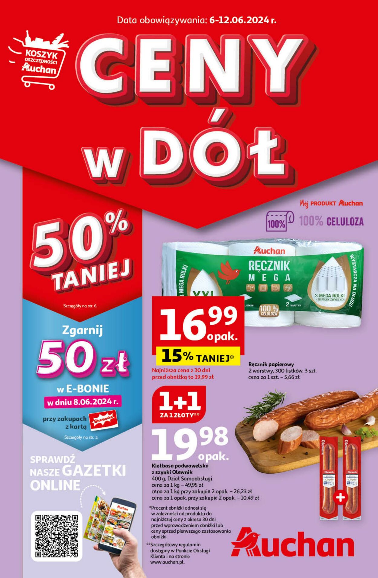 Gazetka Auchan 06.06.2024 - 12.06.2024