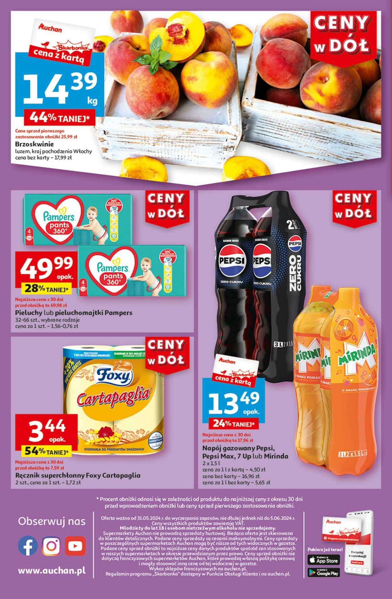 Gazetka Auchan 31.05.2024 - 05.06.2024