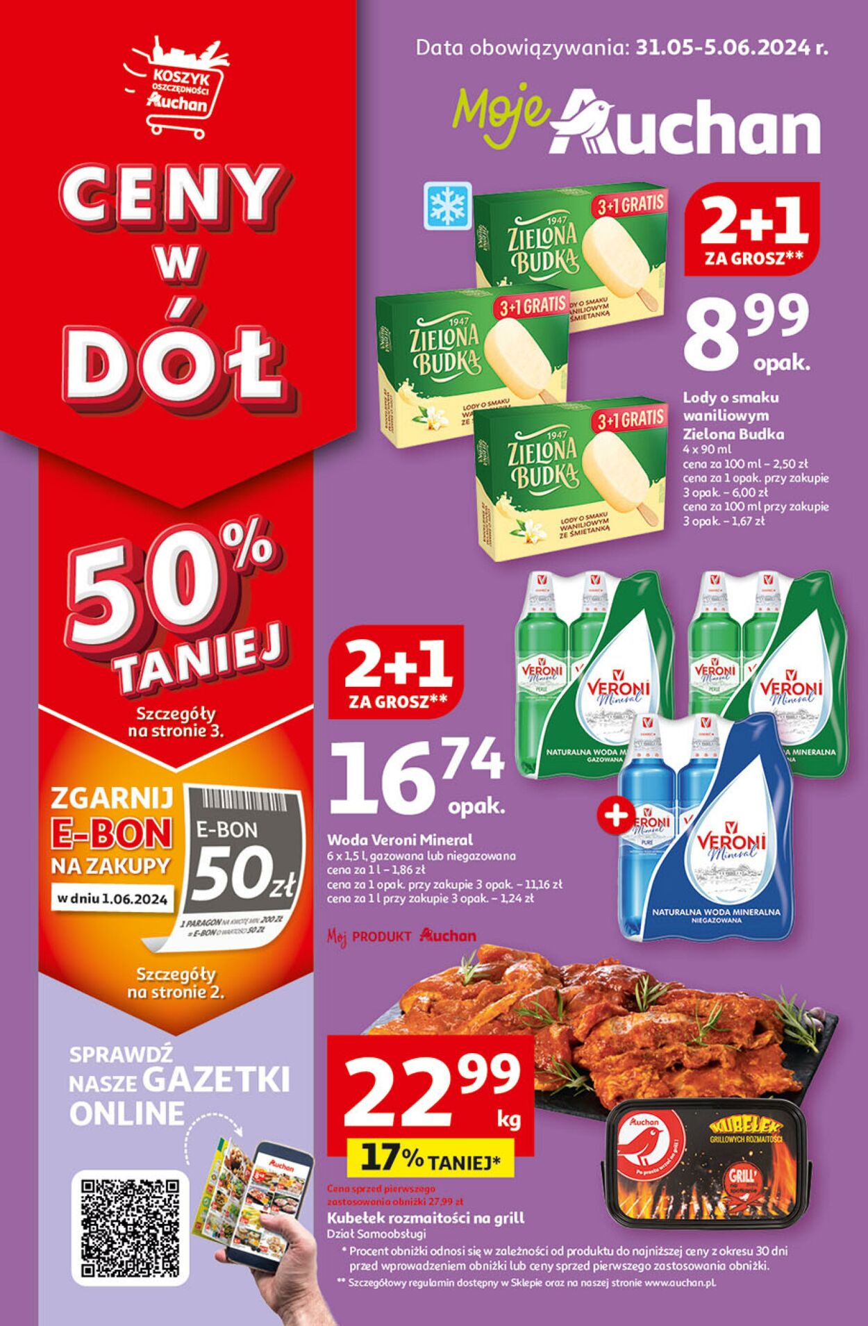 Gazetka Auchan 31.05.2024 - 05.06.2024