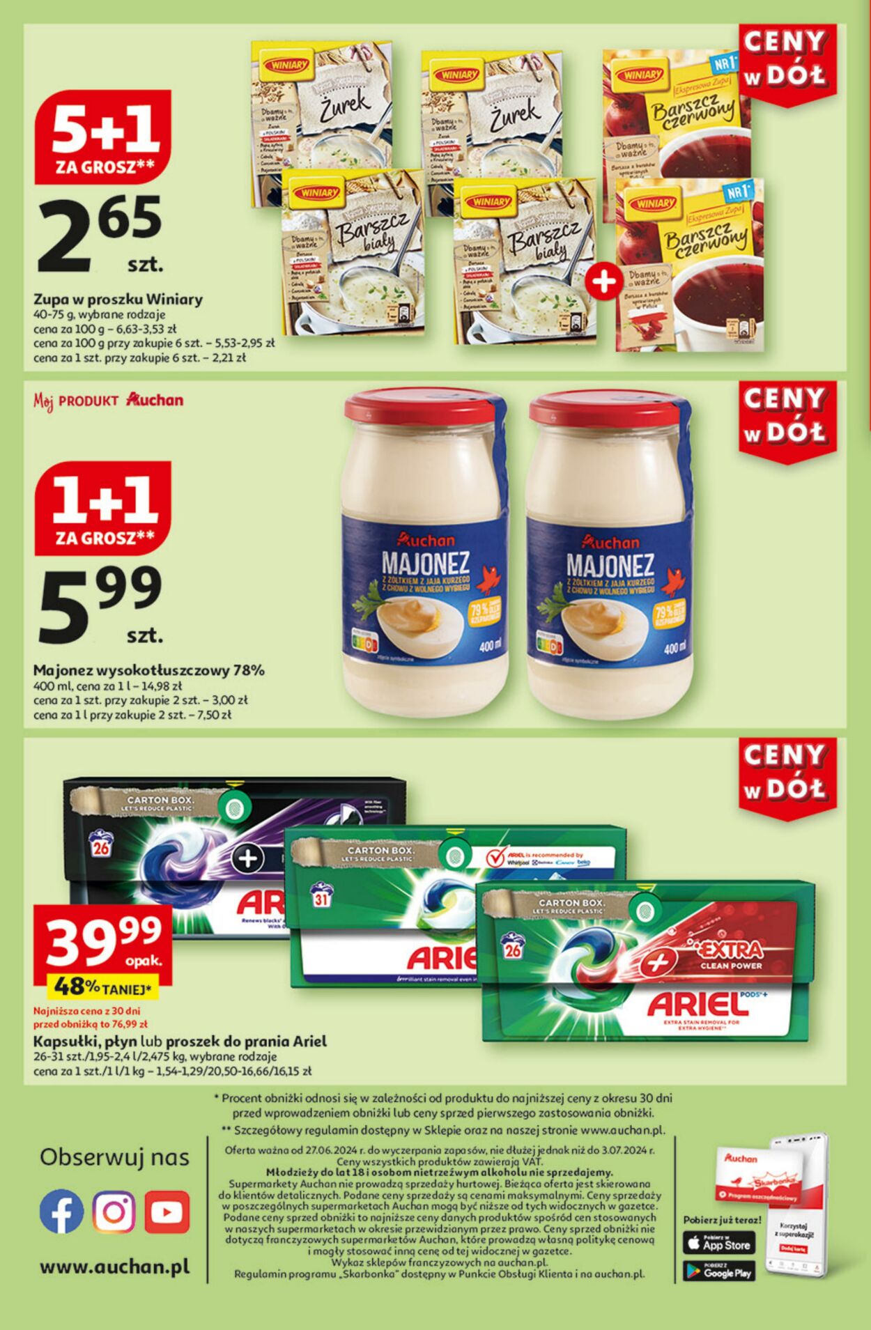 Gazetka Auchan 27.06.2024 - 03.07.2024