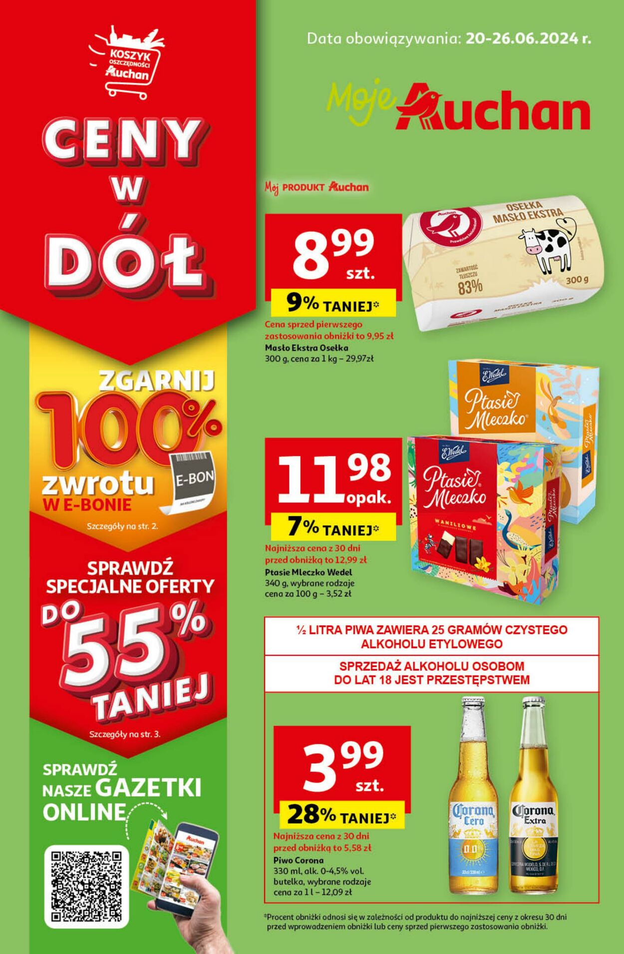 Gazetka Auchan 20.06.2024 - 26.06.2024