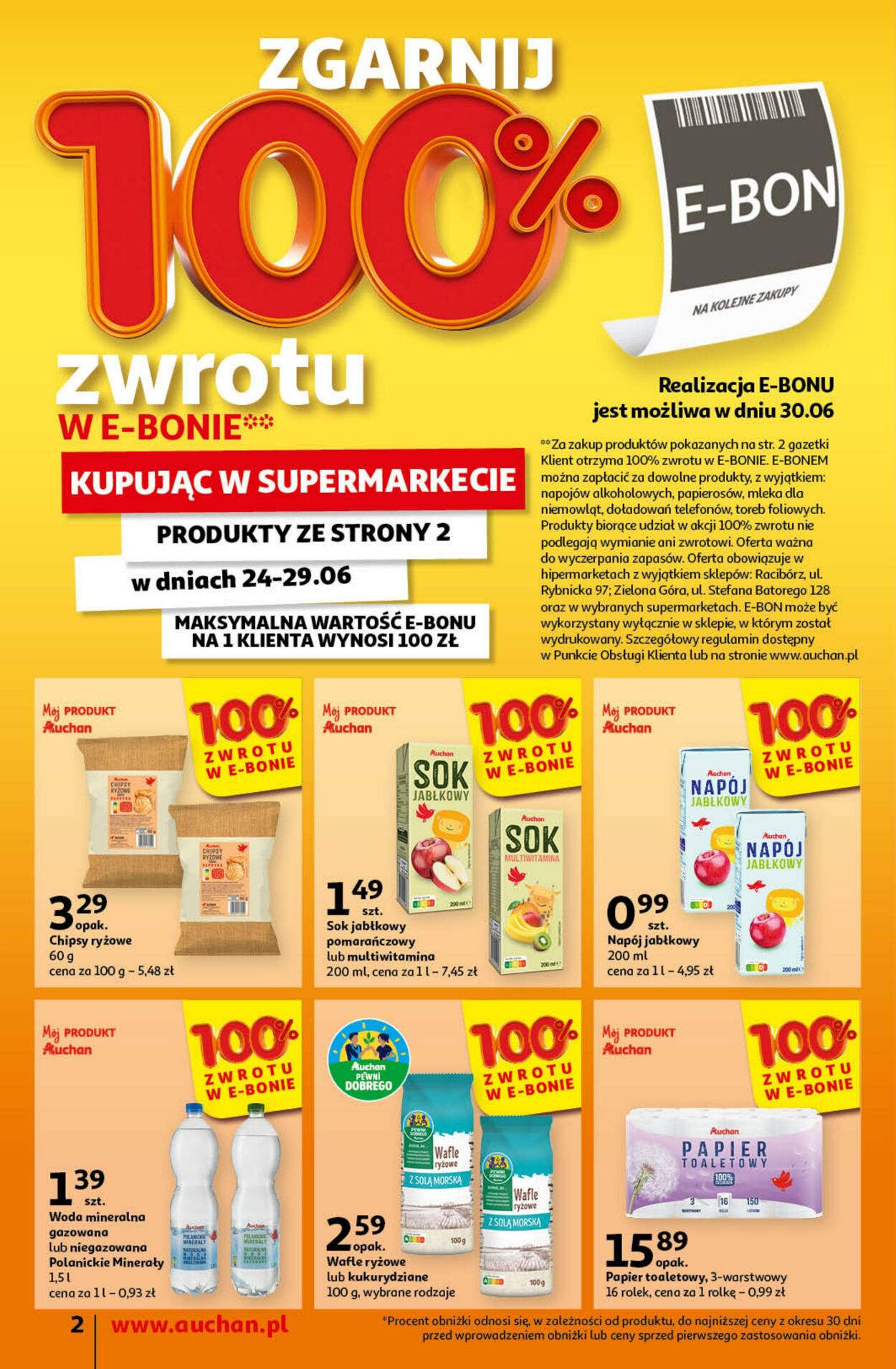 Gazetka Auchan 20.06.2024 - 26.06.2024