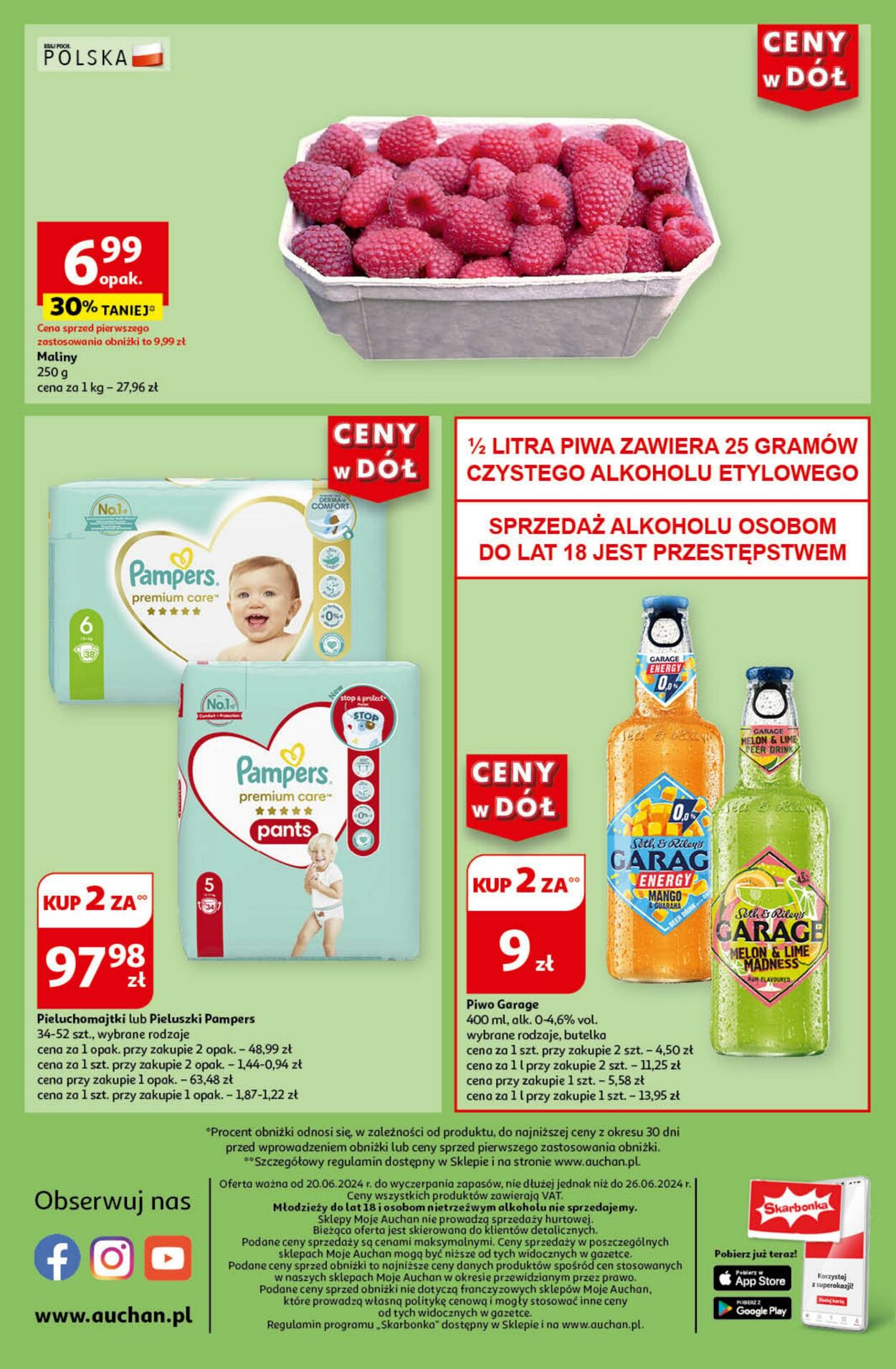 Gazetka Auchan 20.06.2024 - 26.06.2024