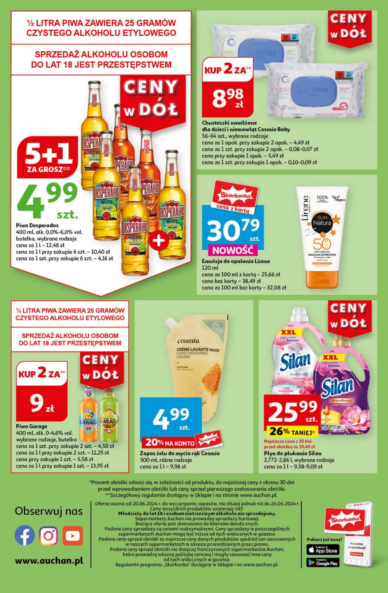 Gazetka Auchan 20.06.2024 - 26.06.2024