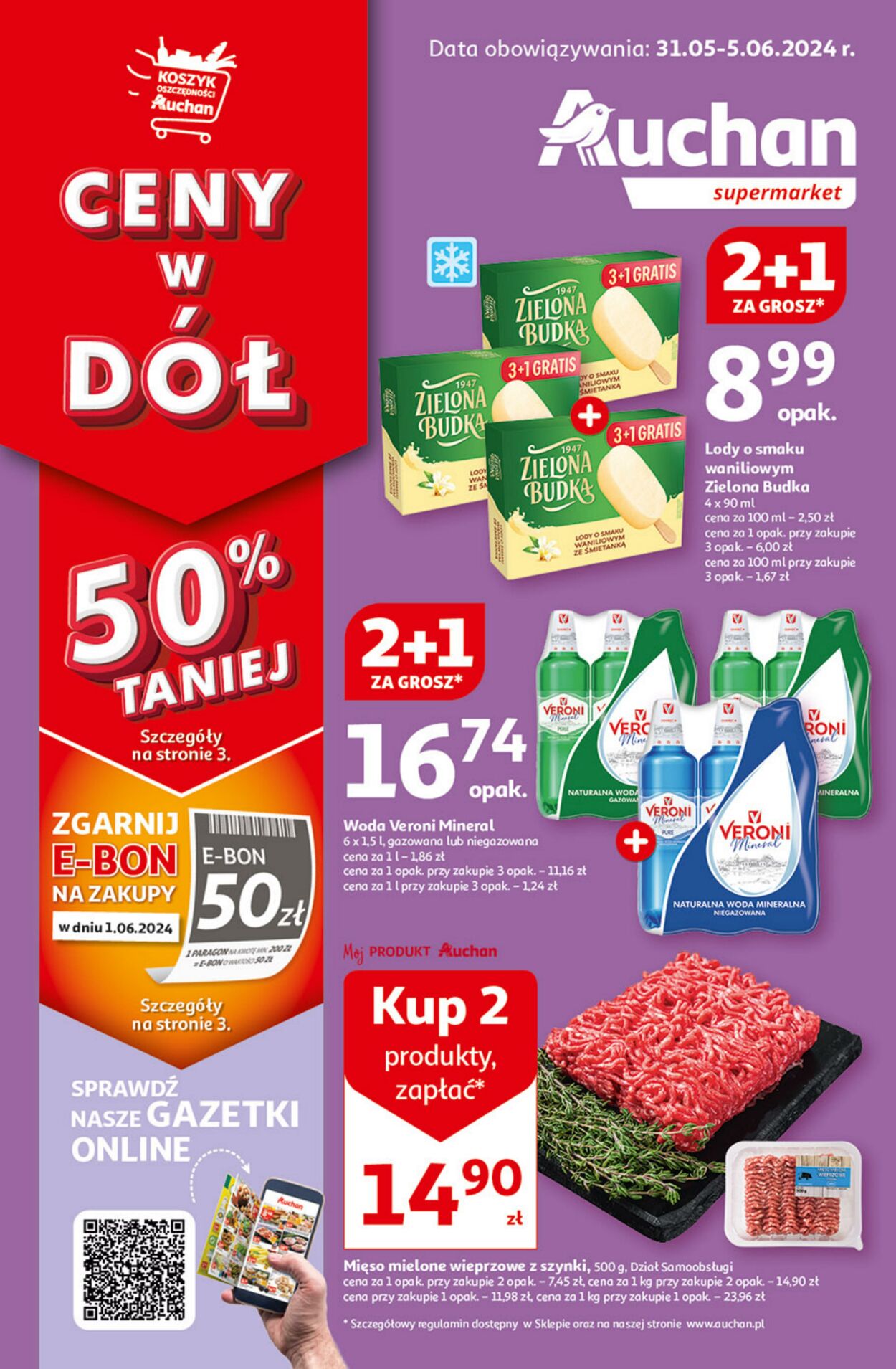 Gazetka Auchan 31.05.2024 - 05.06.2024